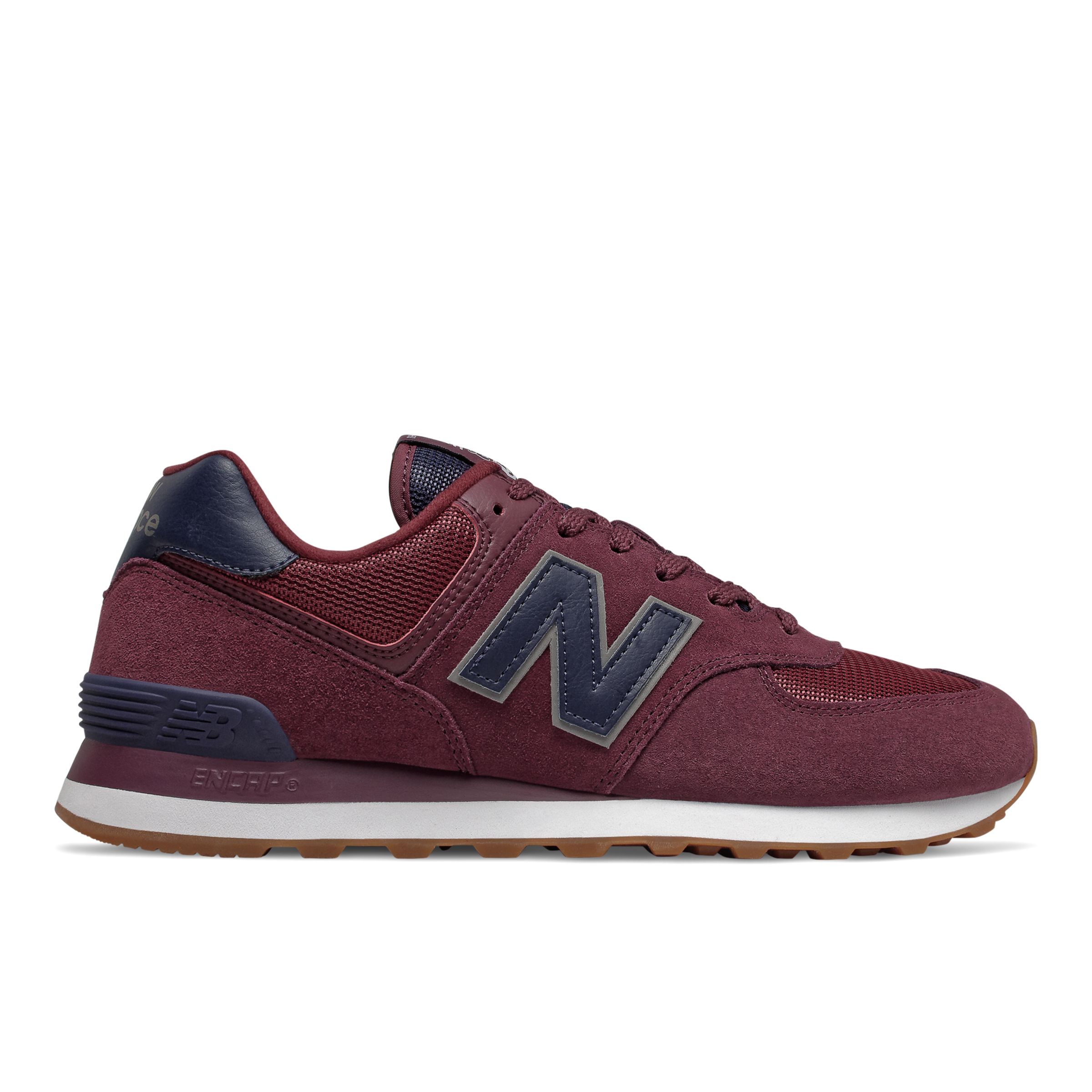 new balance 574 classic bordeaux