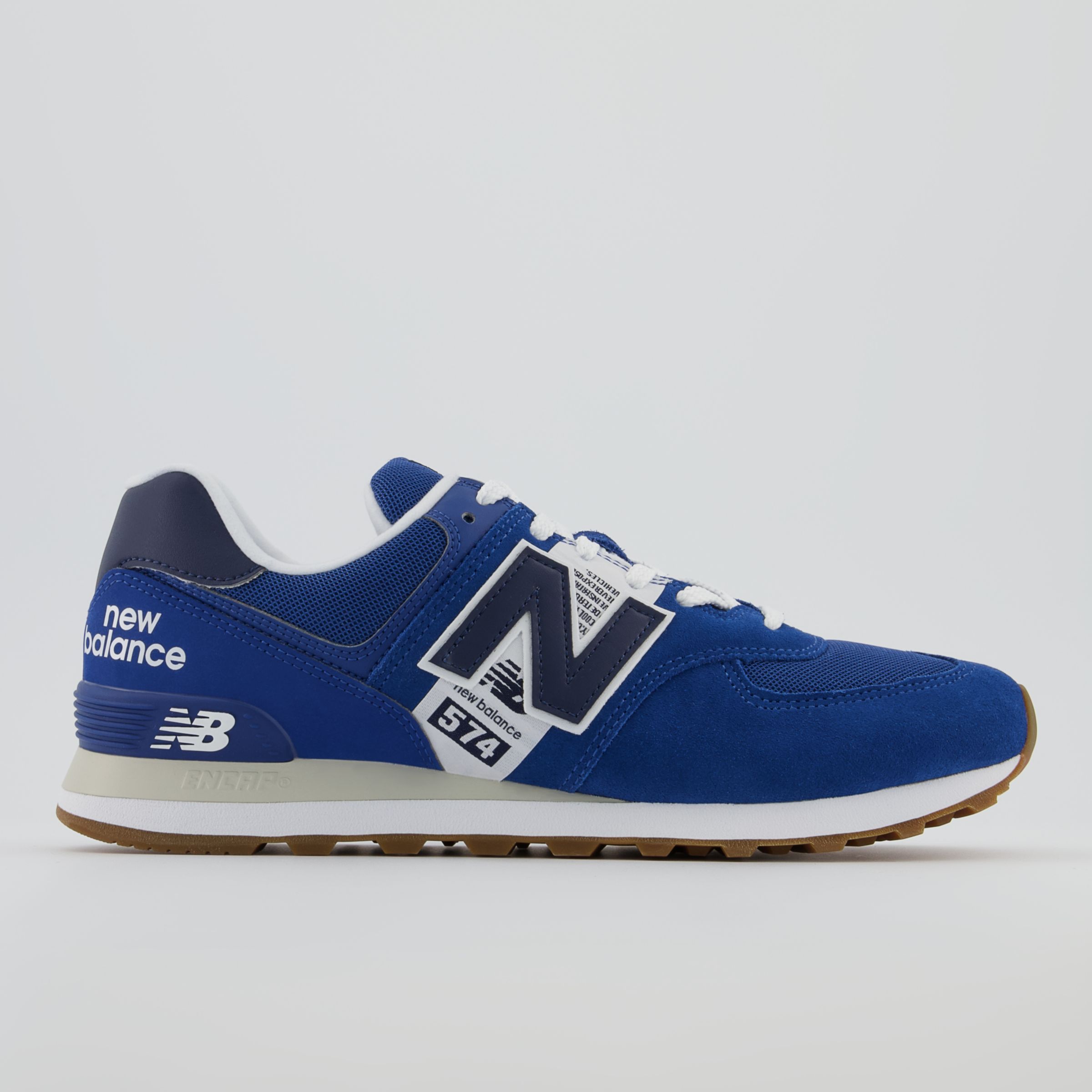 new balance 574 all blue