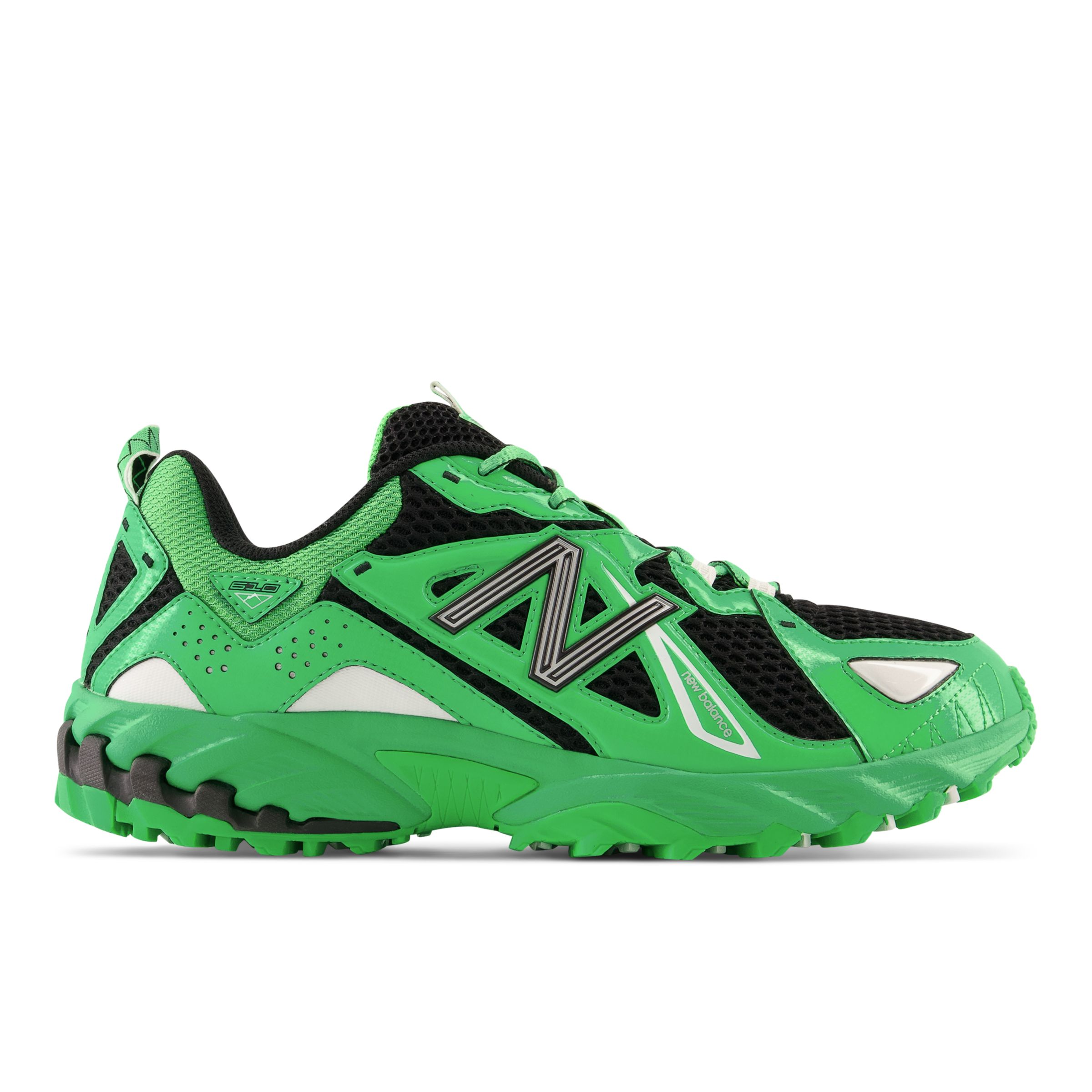 New Balance Homme 610v1 en Green/vert/Pink/Rose/Black/Noir, Synthetic, Taille 41.5