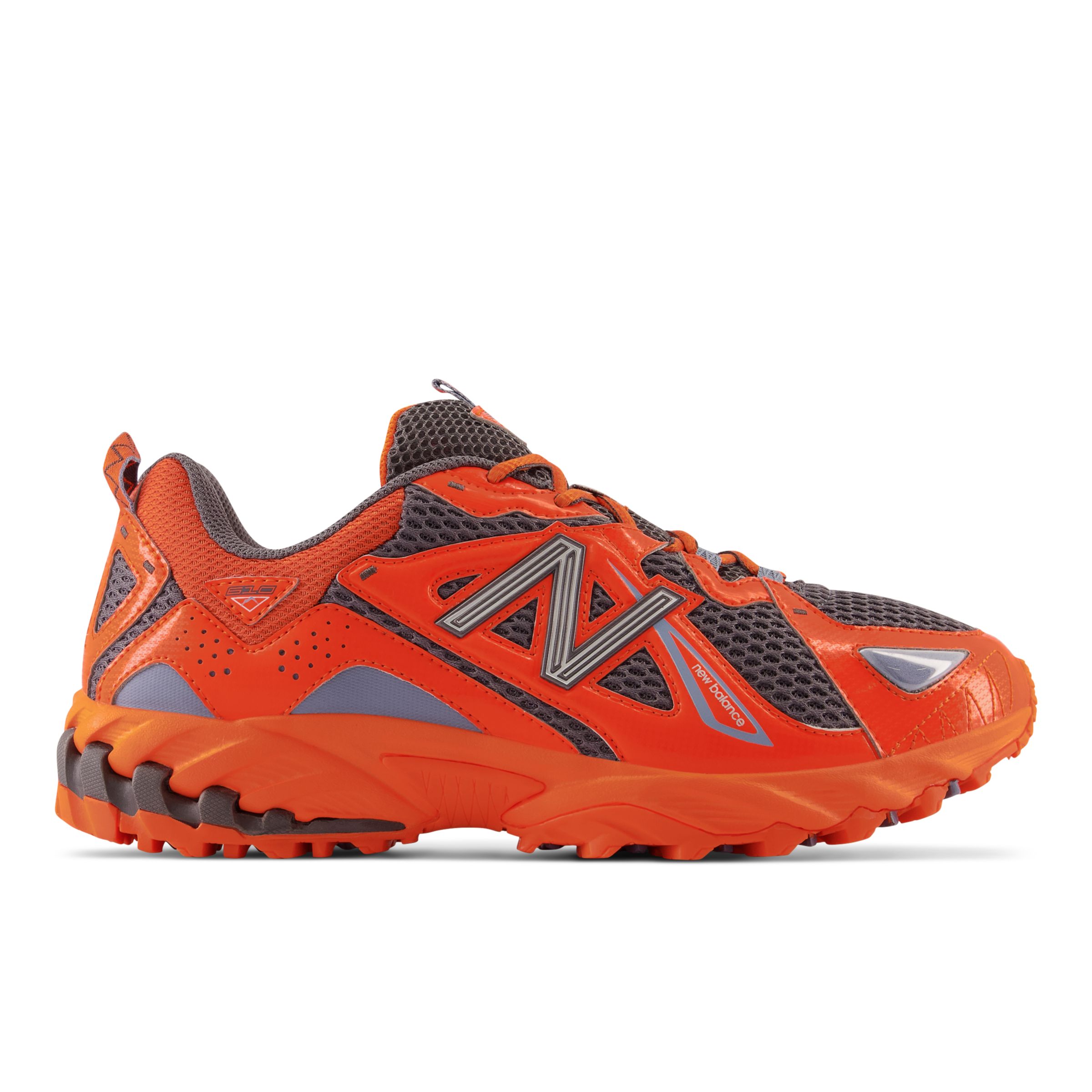 New Balance Shoes For Man Ml610tb In Orange/grey/purple