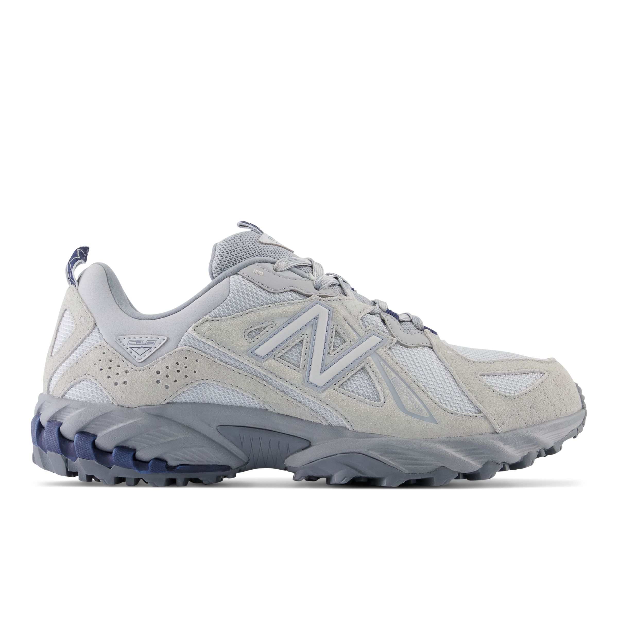 New Balance Homme 610v1 en Grey/Gris, Suede/Mesh, Taille 45.5
