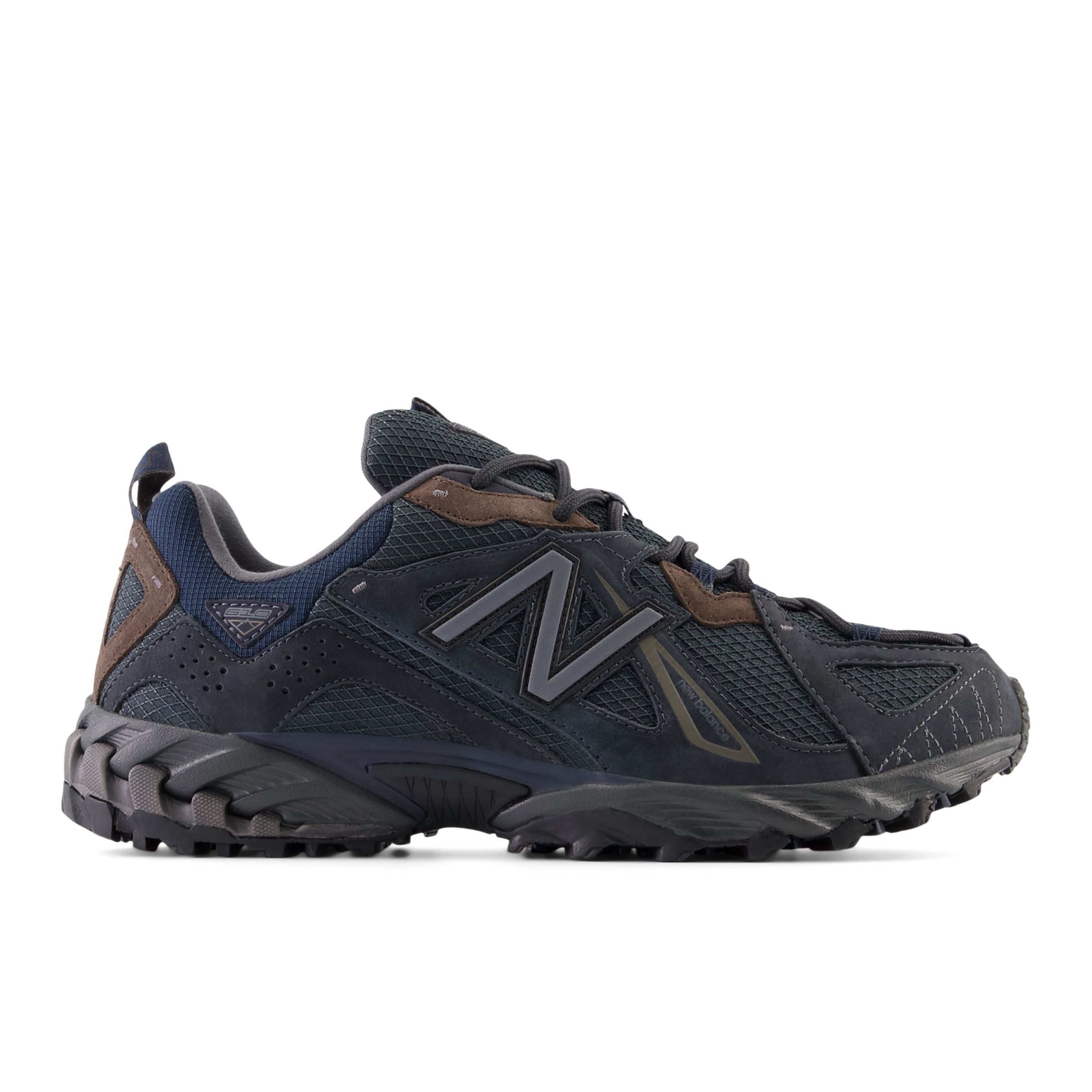 

New Balance Unisexe 610v1 en Noir/Gris, Leather, Taille 39.5 Large