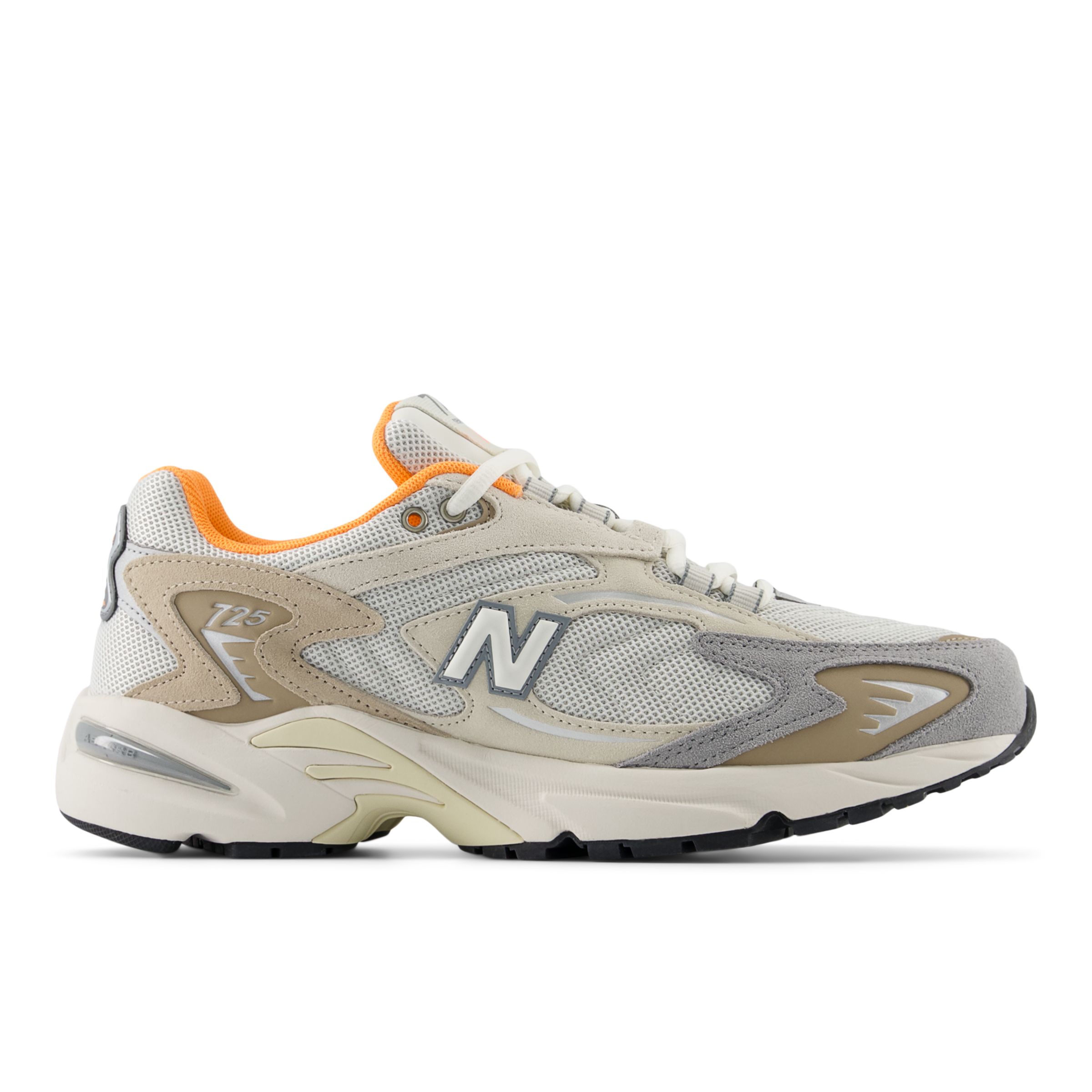 

New Balance Unisex 725V1 White/Orange/Grey - White/Orange/Grey