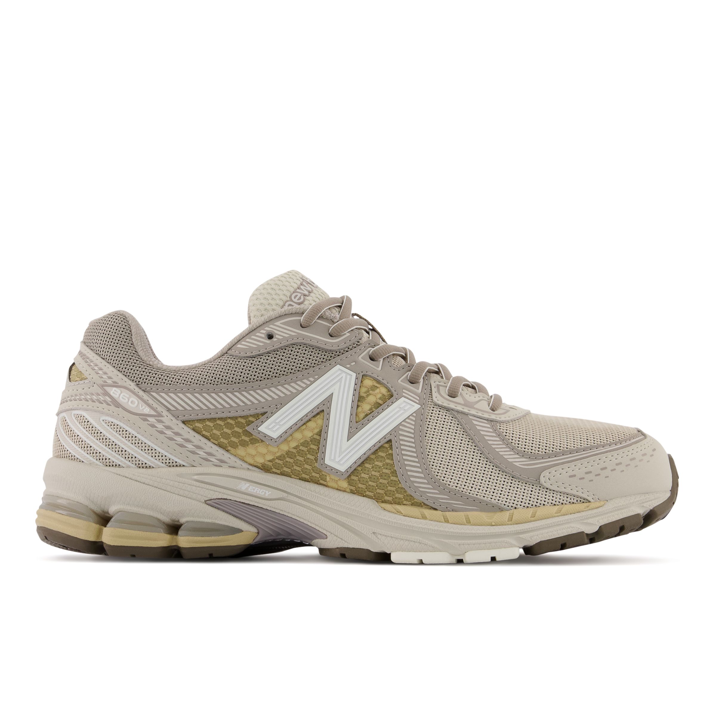 

New Balance Unisex 860V2 Grey/Beige/Pink - Grey/Beige/Pink