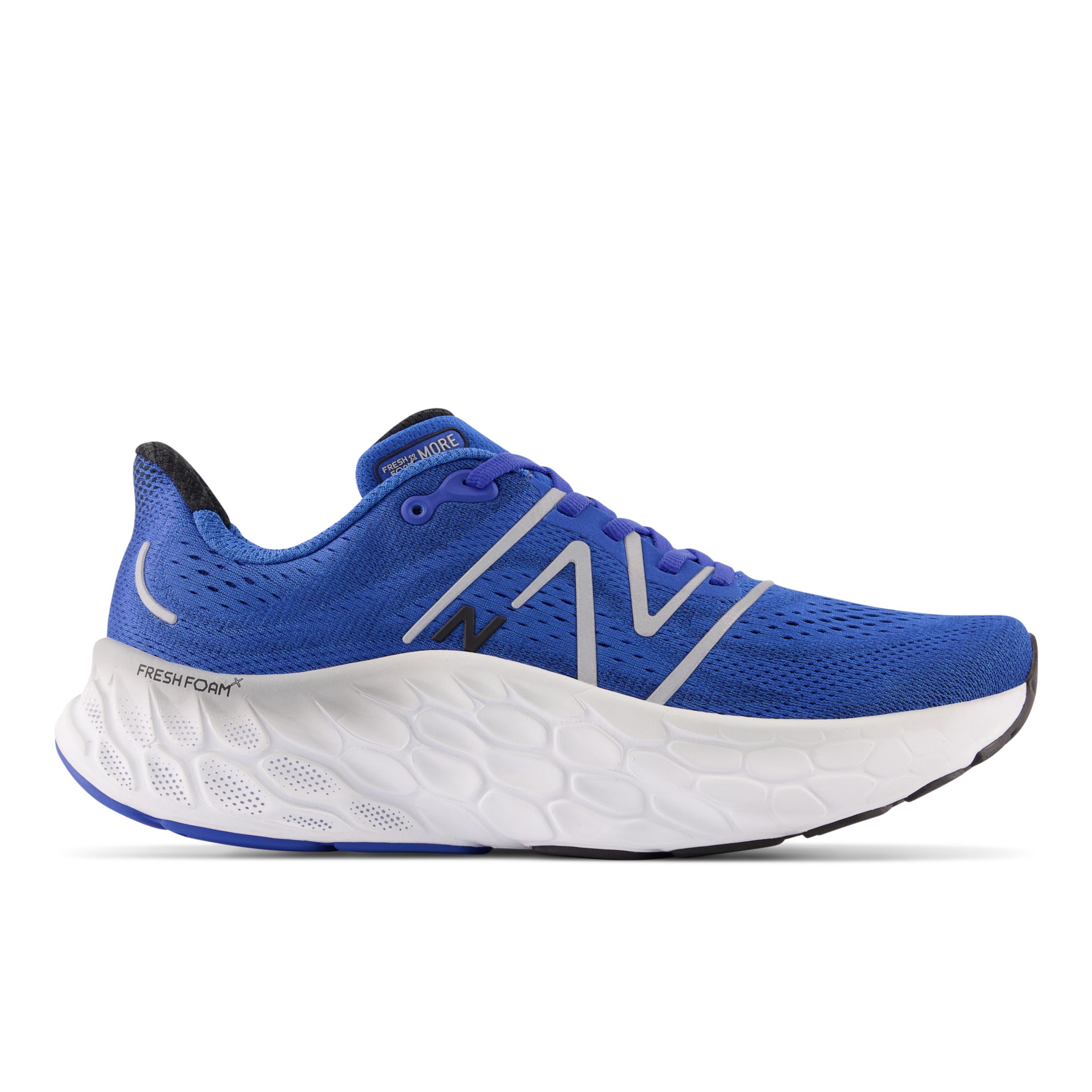 

New Balance Men's Fresh Foam X More v4 Blue/Black - Blue/Black