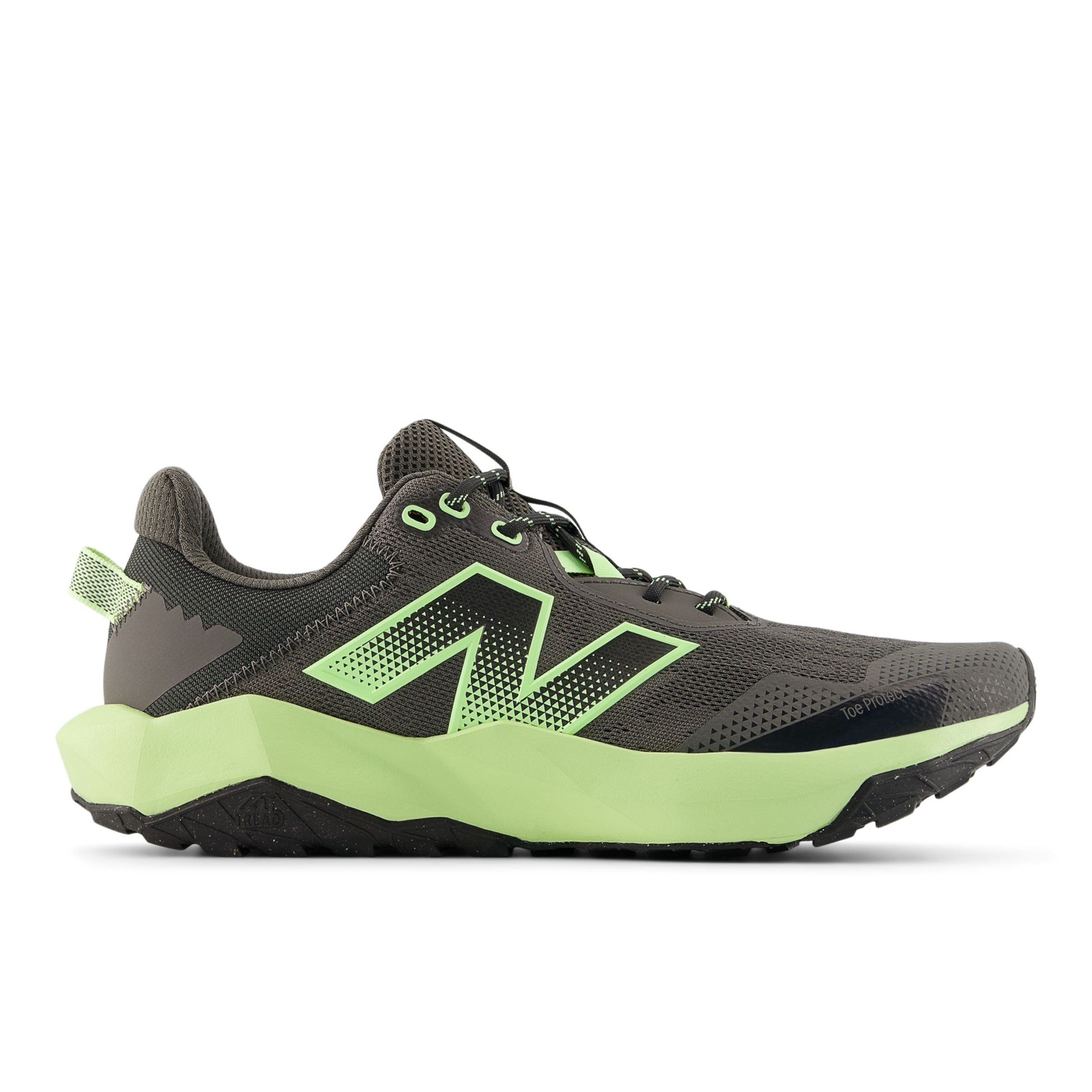 New Balance  M&auml;n DynaSoft Nitrel v6 i Gr&aring;/Gr&ouml;n/Svart Textil, Storlek 40.5
