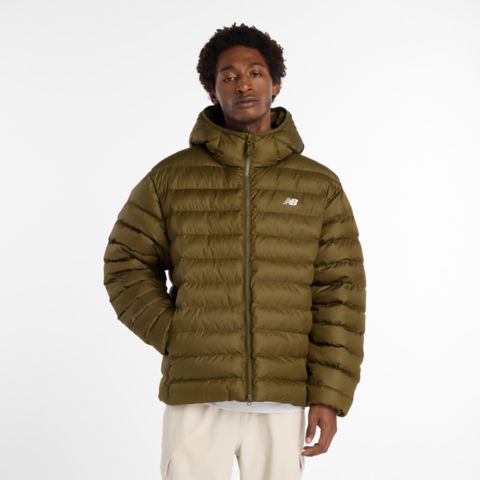 Мужские куртки New Balance Sport Essentials Hooded Puffer Jacket