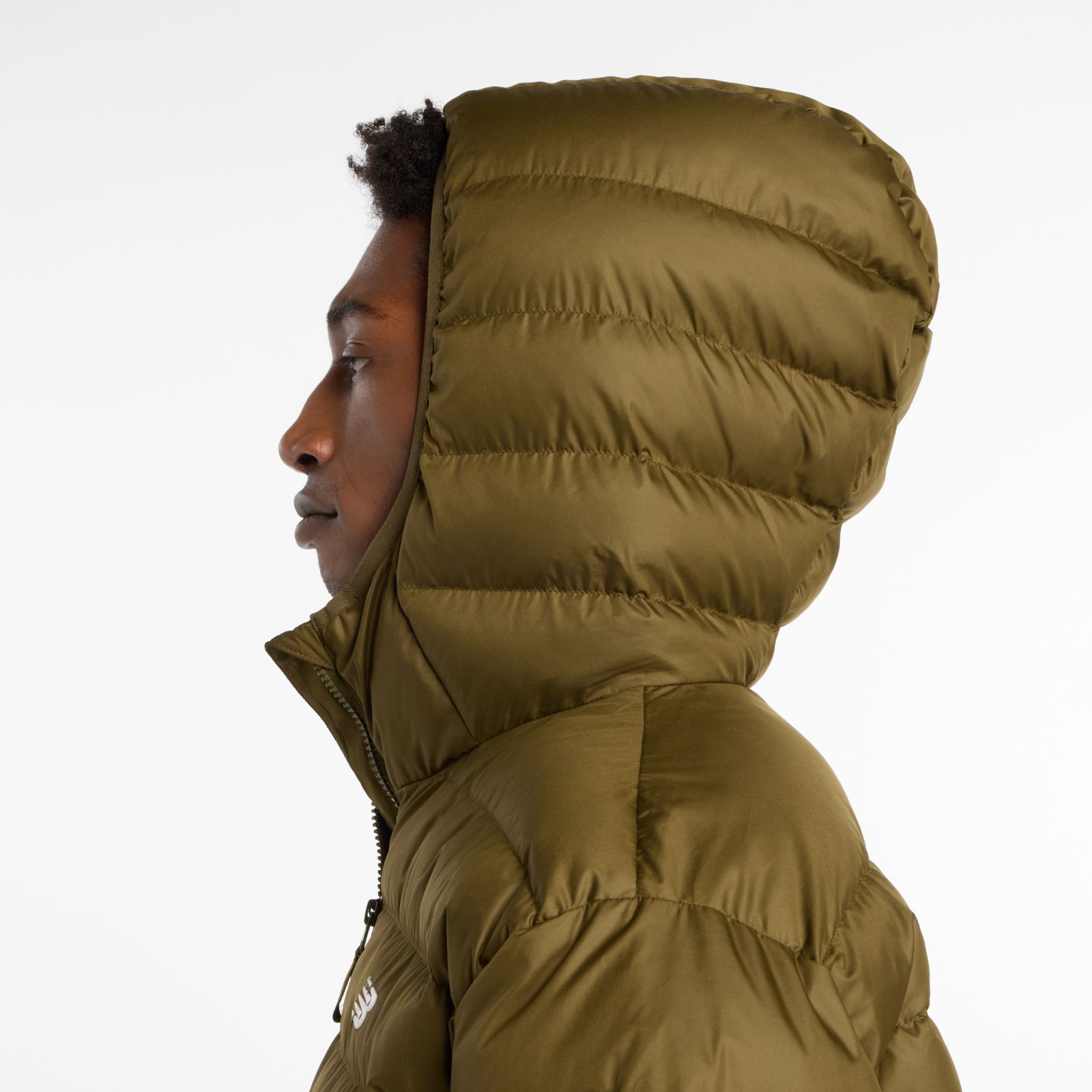 Мужские куртки New Balance Sport Essentials Hooded Puffer Jacket — фото 7
