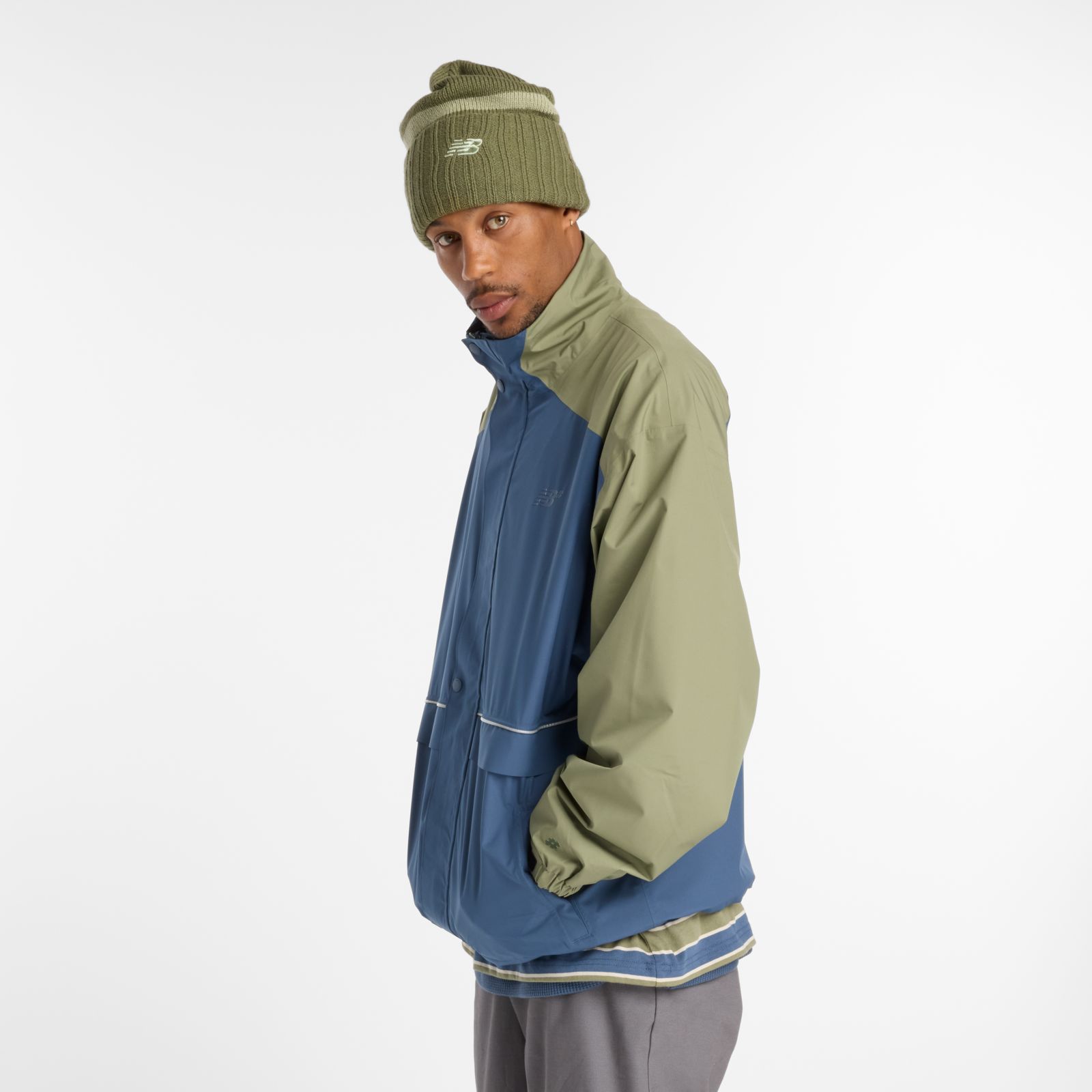Мужские куртки New Balance Numeric Waterproof Jacket — фото 5