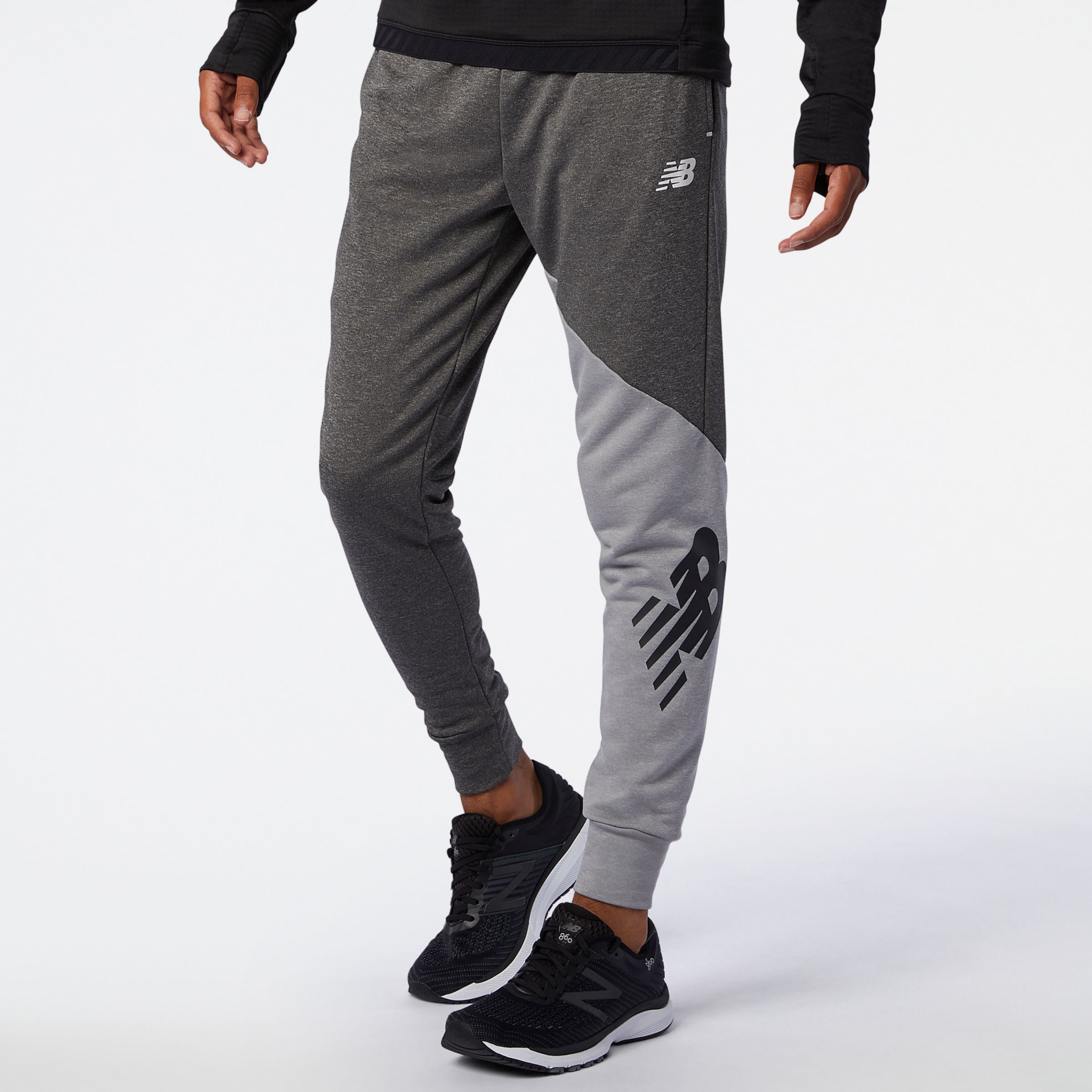 black new balance joggers