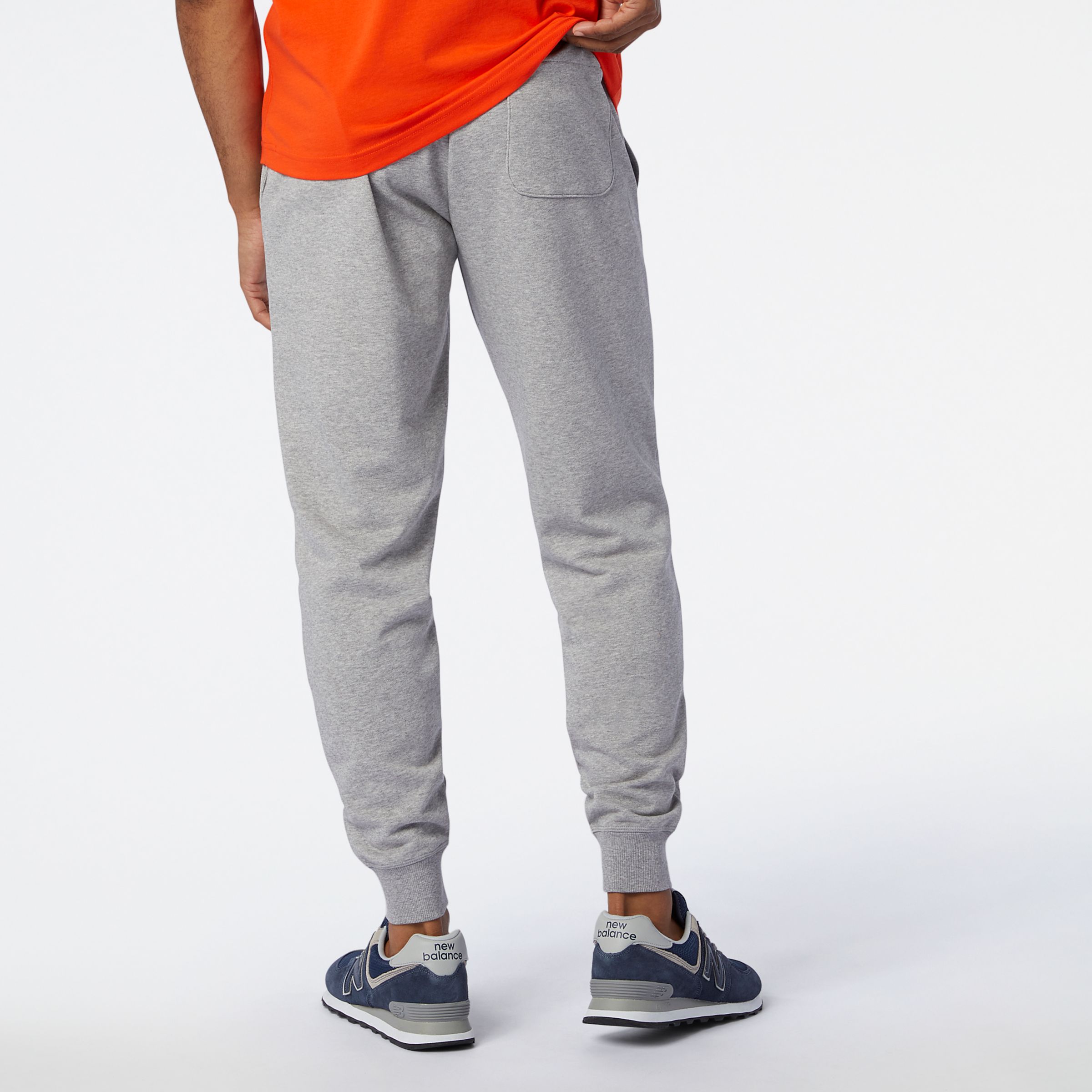 new balance essentials stacked logo sweatpant