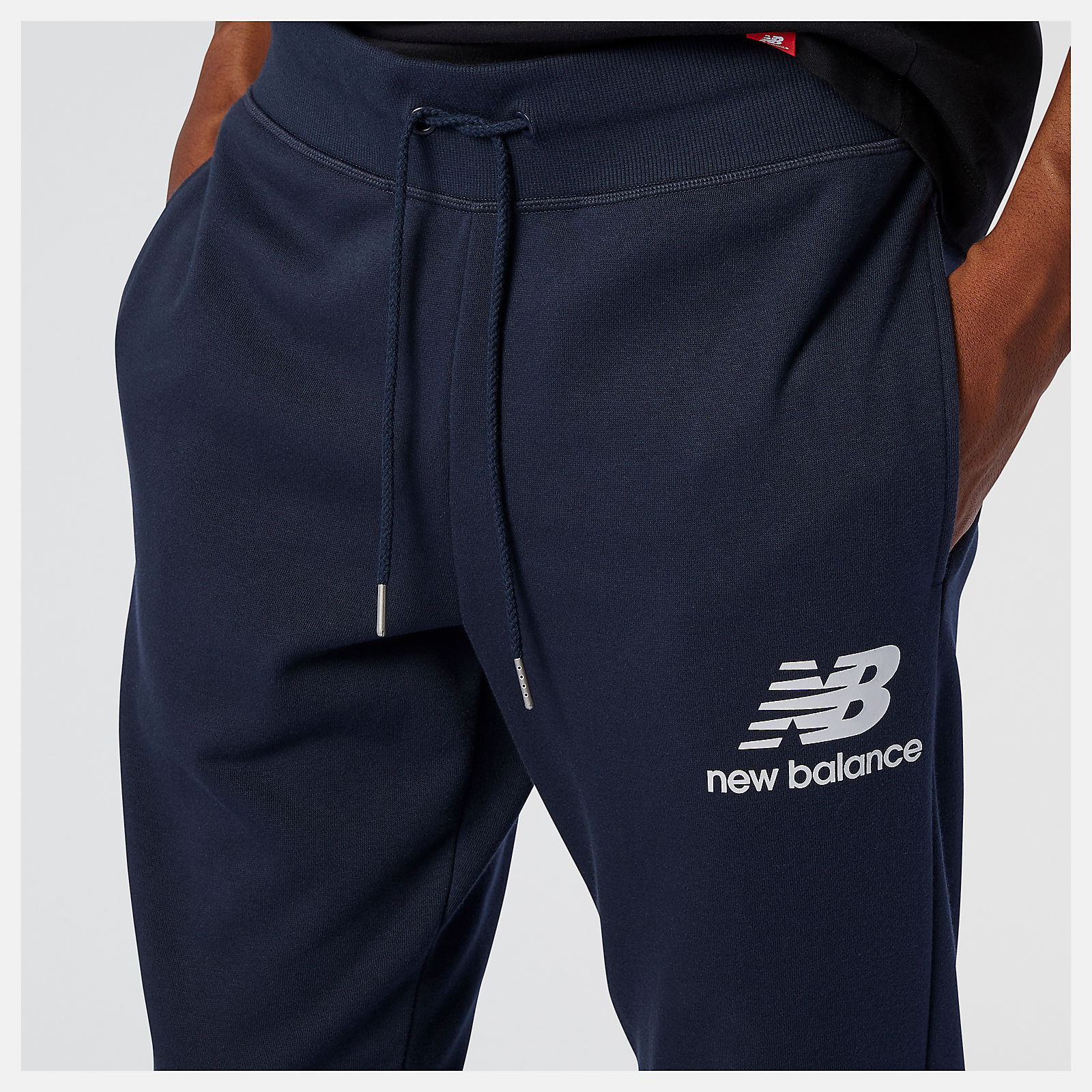 Men's NB Essentials Stacked Logo Sweatpant Apparel - New Balance