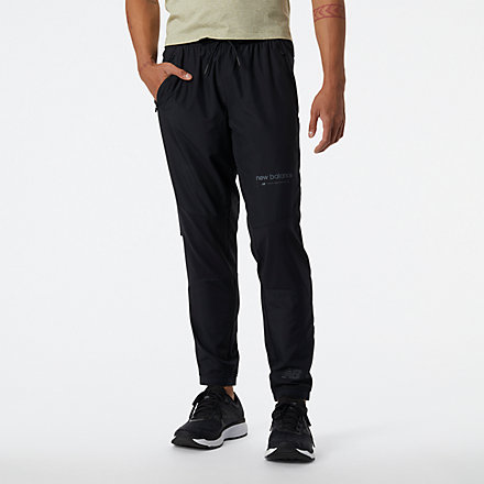New Balance R.W.Tech Lightweight Woven Pant, MP21049BK image number null