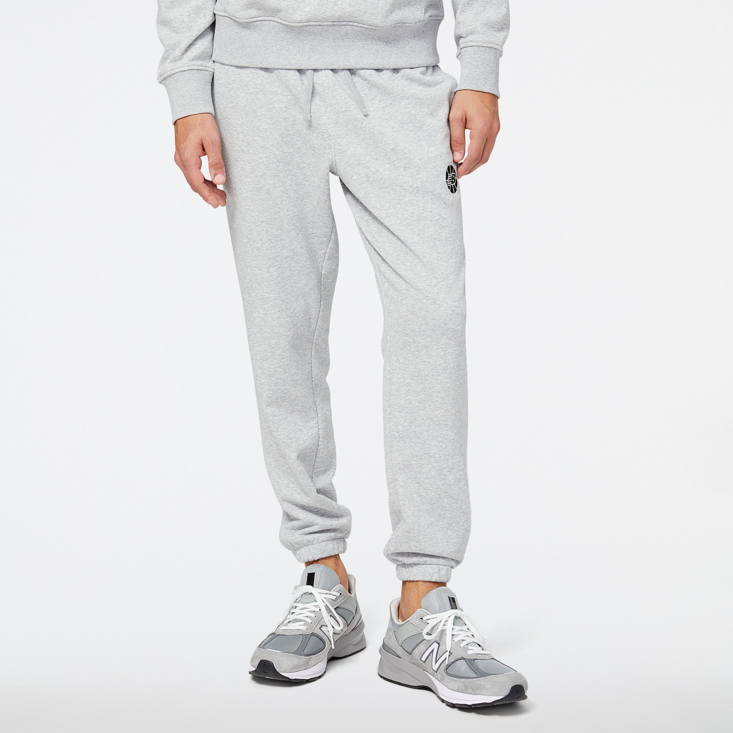 grey new balance joggers