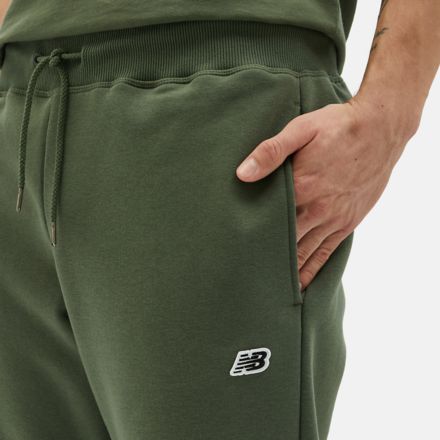 New Balance Nb small logo pants in black