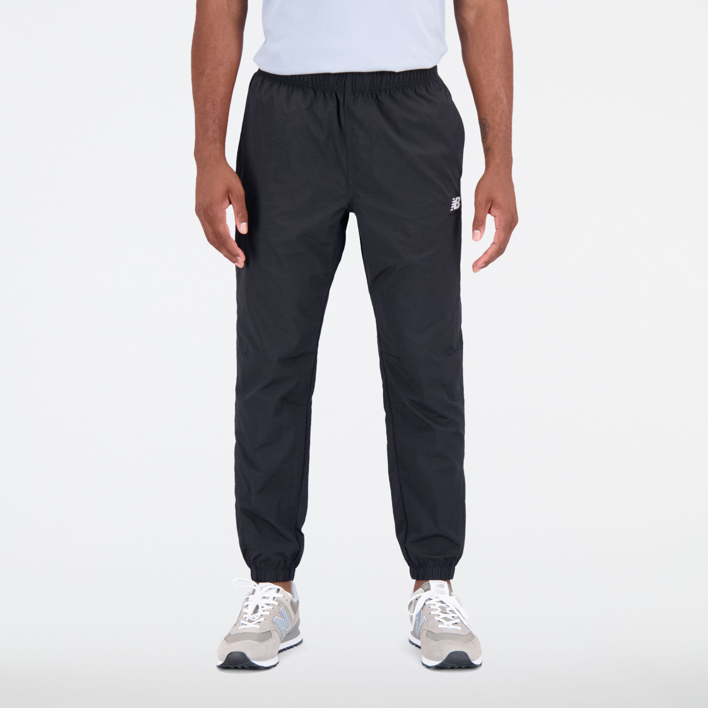 

New Balance Men's Sport Essentials Premium Woven Pant Black - Black