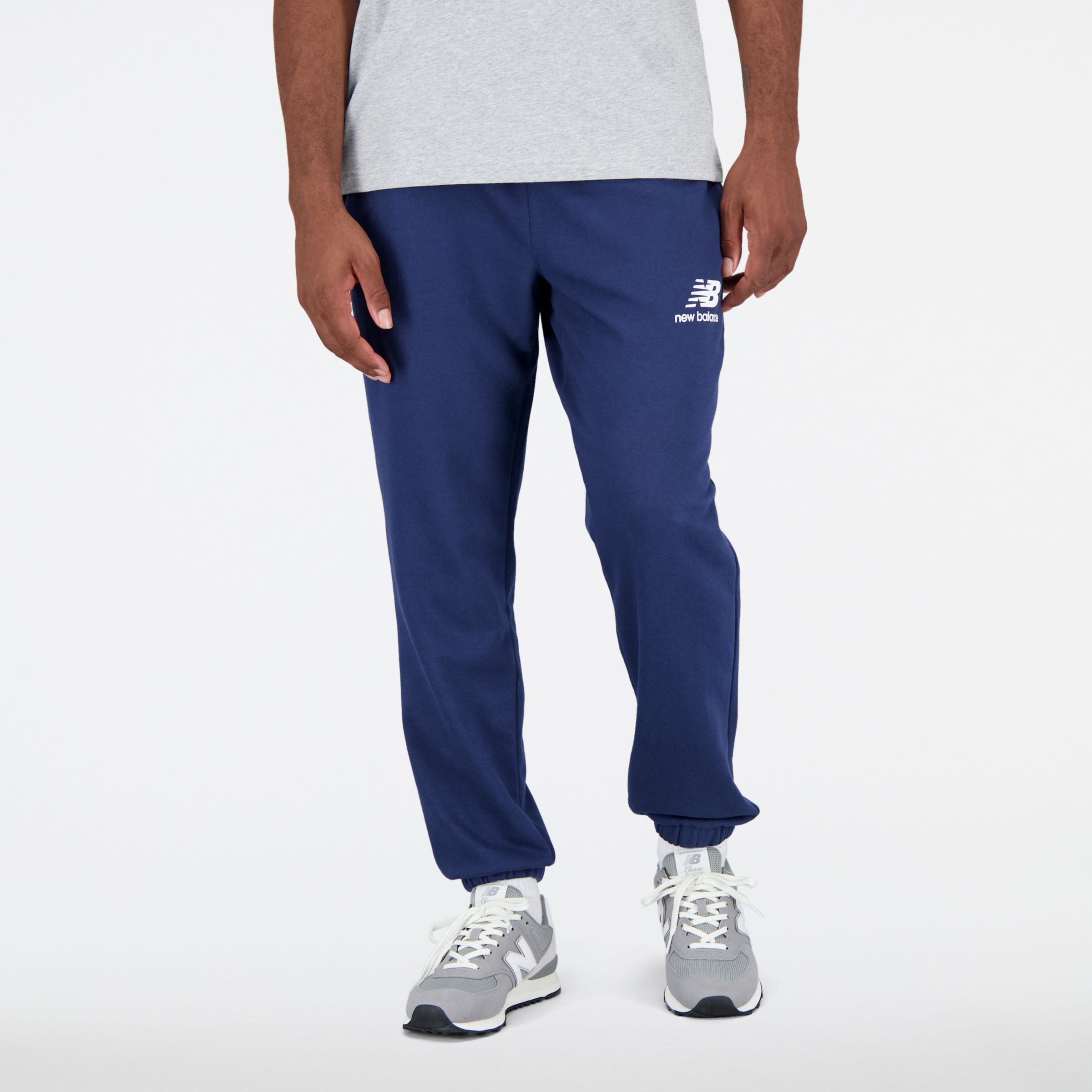 Essentials Stacked Logo French Terry Sweatpant Joggingbroek