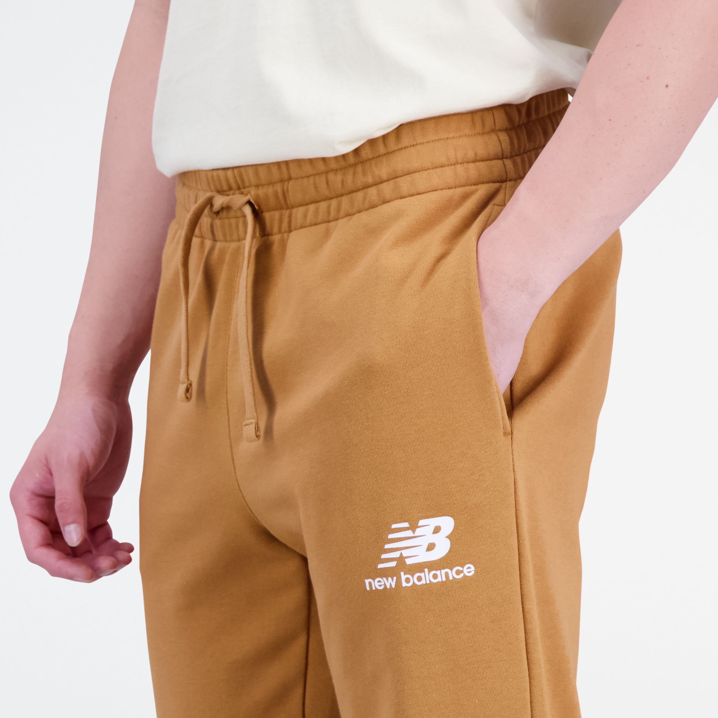 Essentials Stacked Logo French Terry Sweatpant