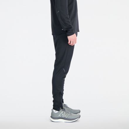 New Balance Tenacity Woven Track Pants (black) Men's Workout for Men