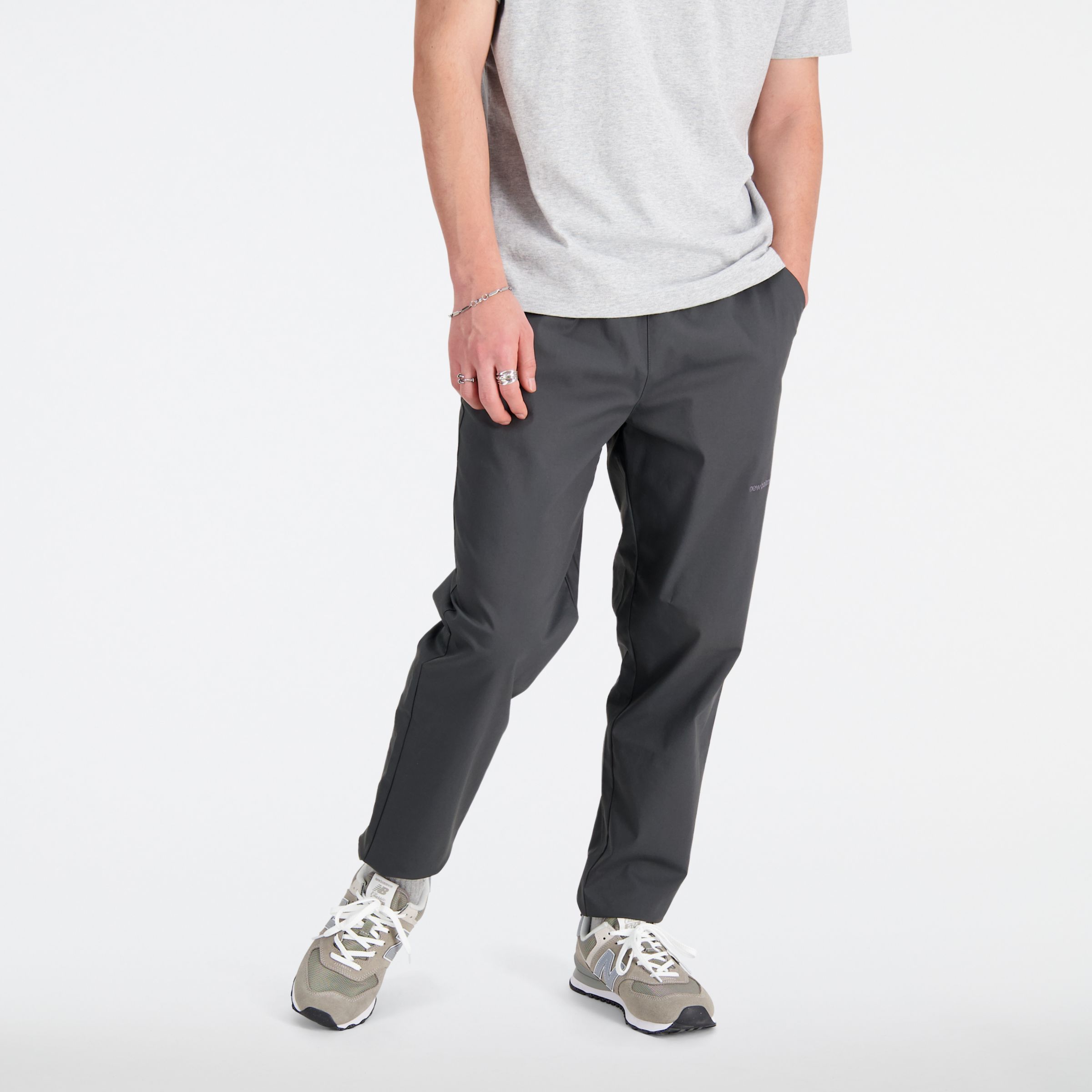 New Balance Gray Made in USA Core Lounge Pants