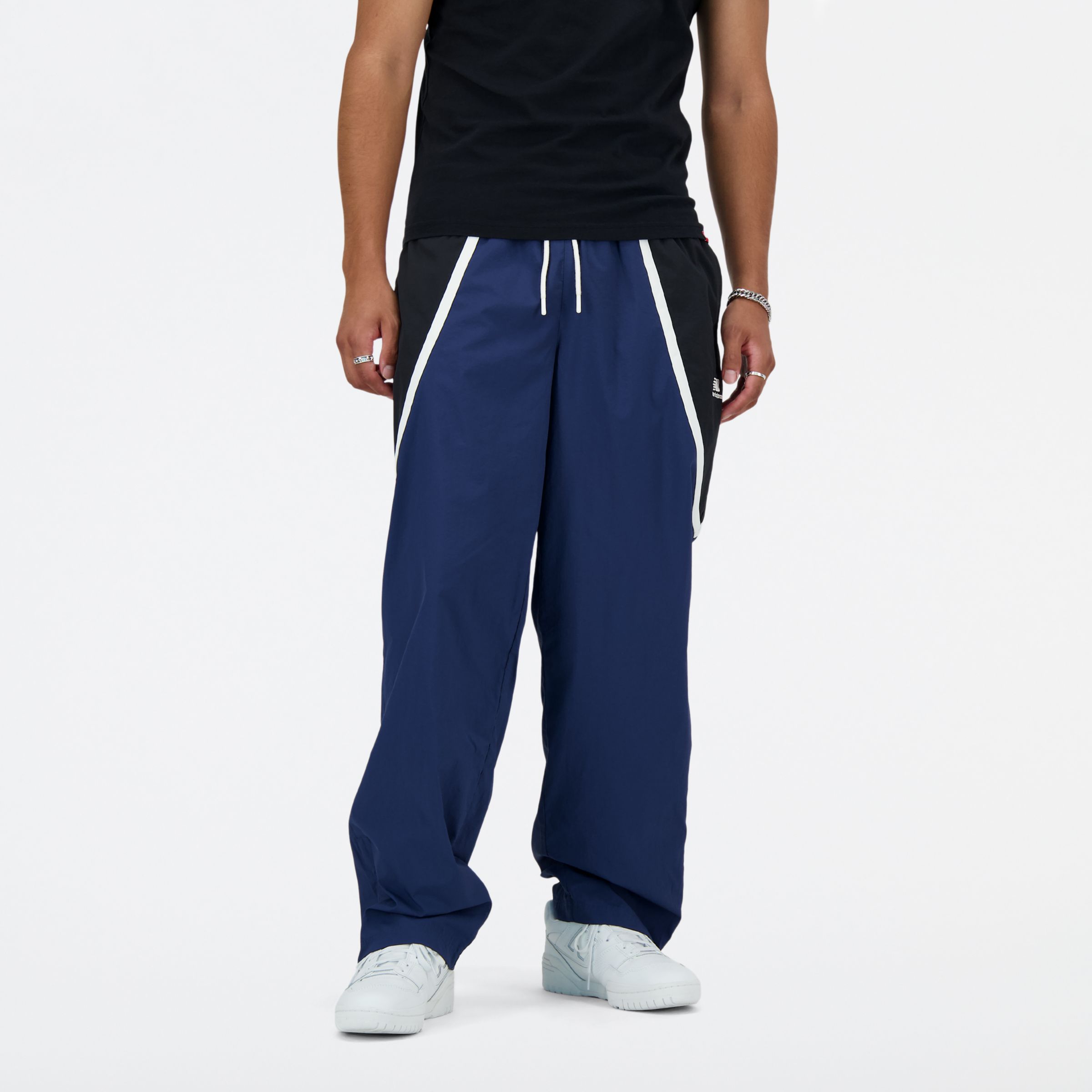 

New Balance Men's Hoops Woven Pant Blue - Blue