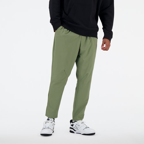 New Balance Men's Ac Tapered Pant 27" In Green