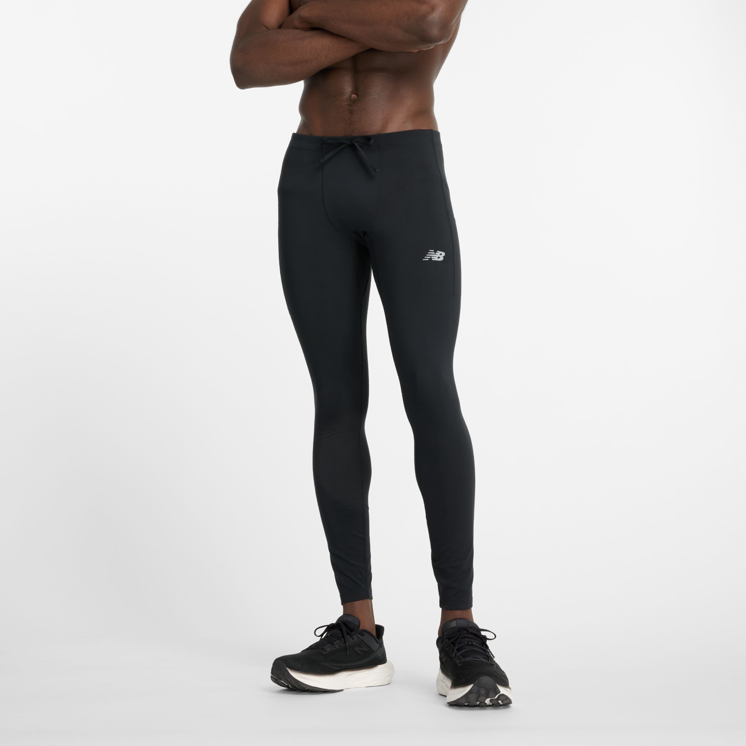 

New Balance Men's NB Sleek Pocket Tight Black - Black