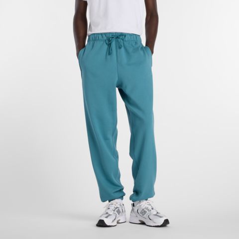 Мужские брюки New Balance Athletics French Terry Jogger, цвет: Бирюзовый