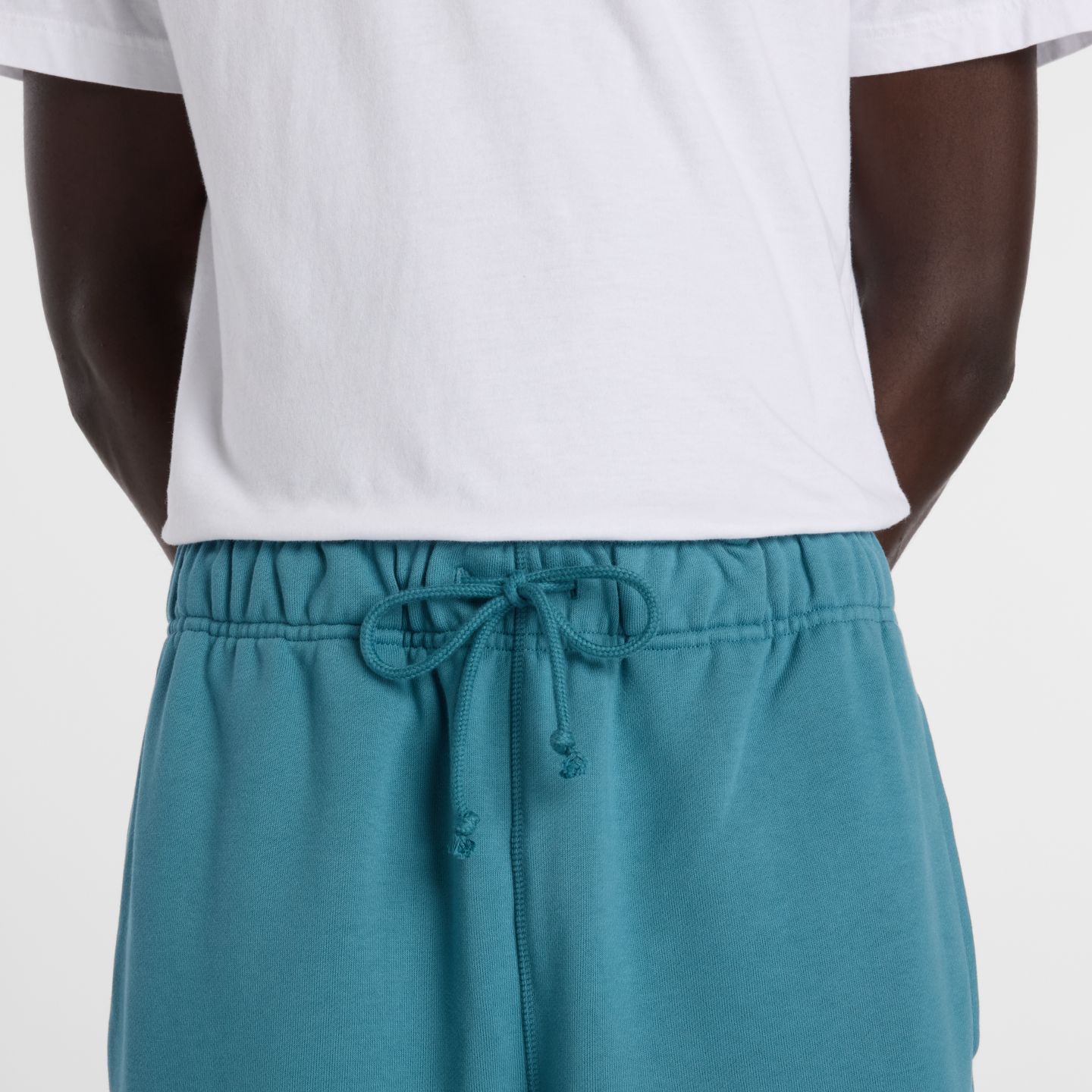 Мужские брюки New Balance Athletics French Terry Jogger, цвет: Бирюзовый — фото 3