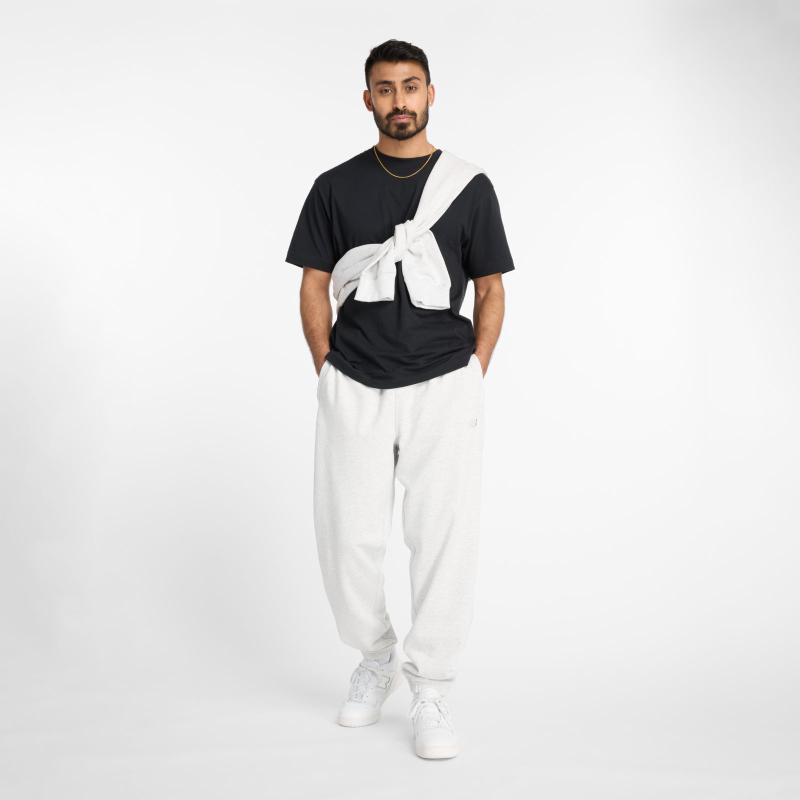 Мужские брюки New Balance Athletics French Terry Jogger — фото 2