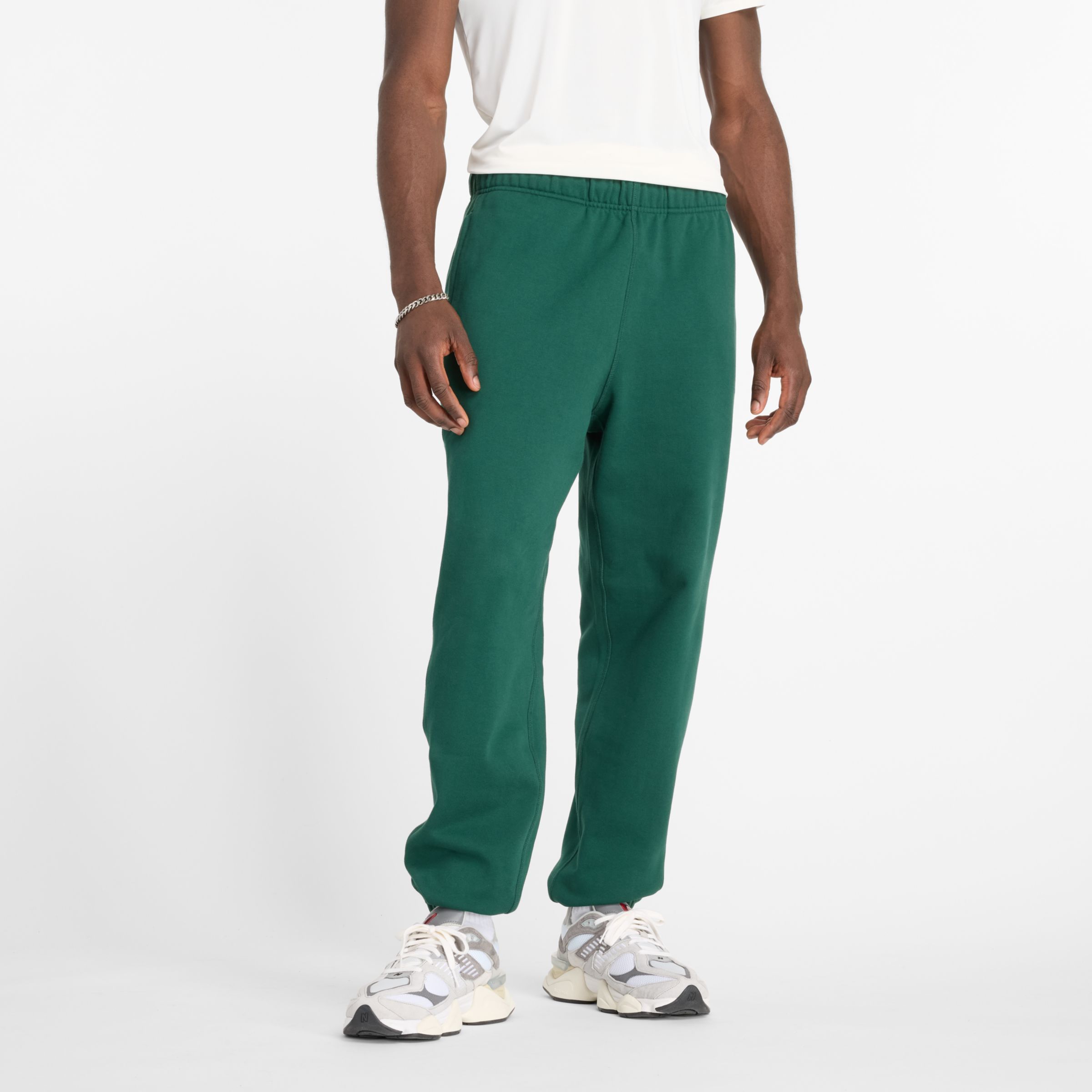 

New Balance Men's Athletics French Terry Jogger Green - Green