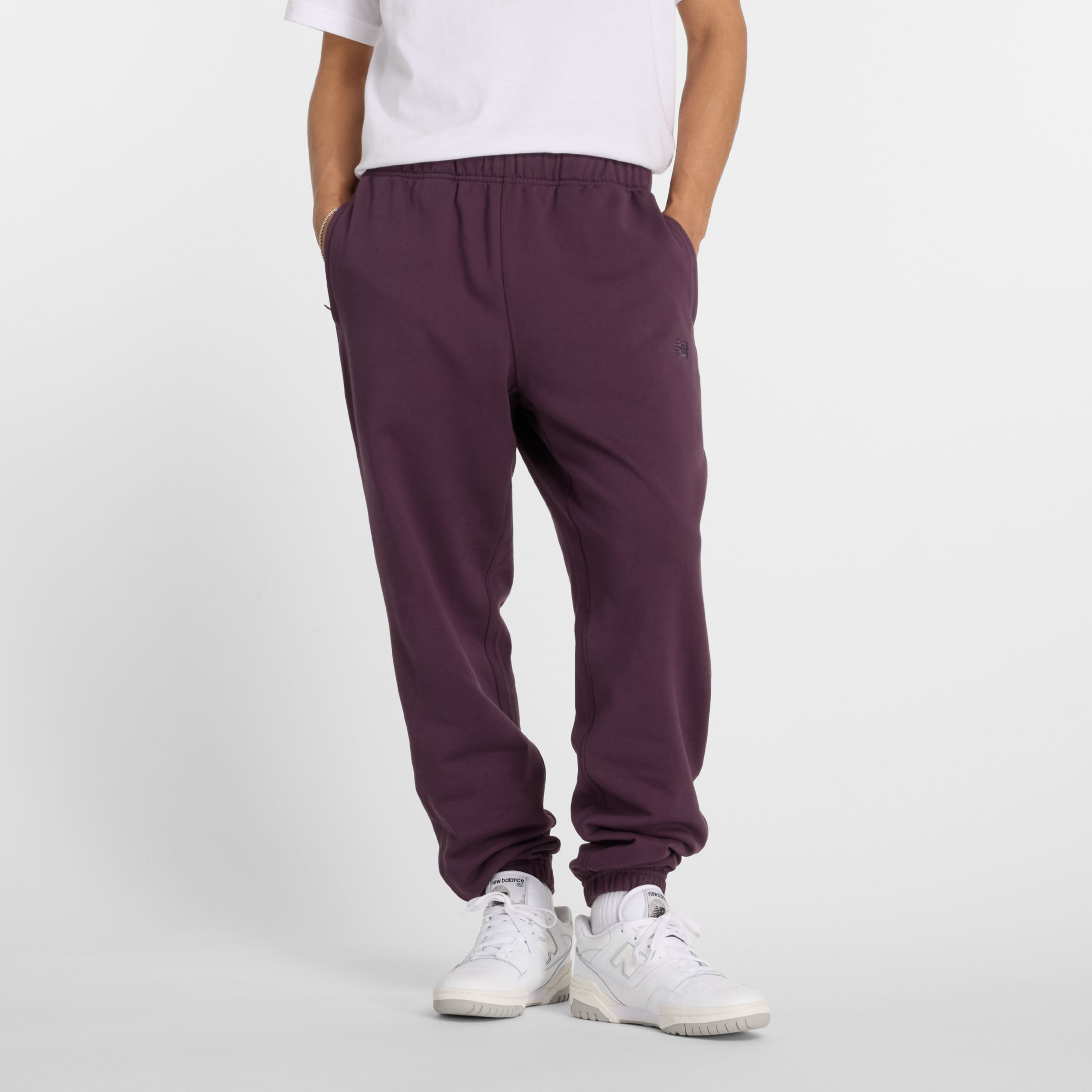 

New Balance Men's Athletics French Terry Jogger Brown - Brown