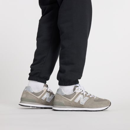 Men's French Terry Jogger Black — Soul Self