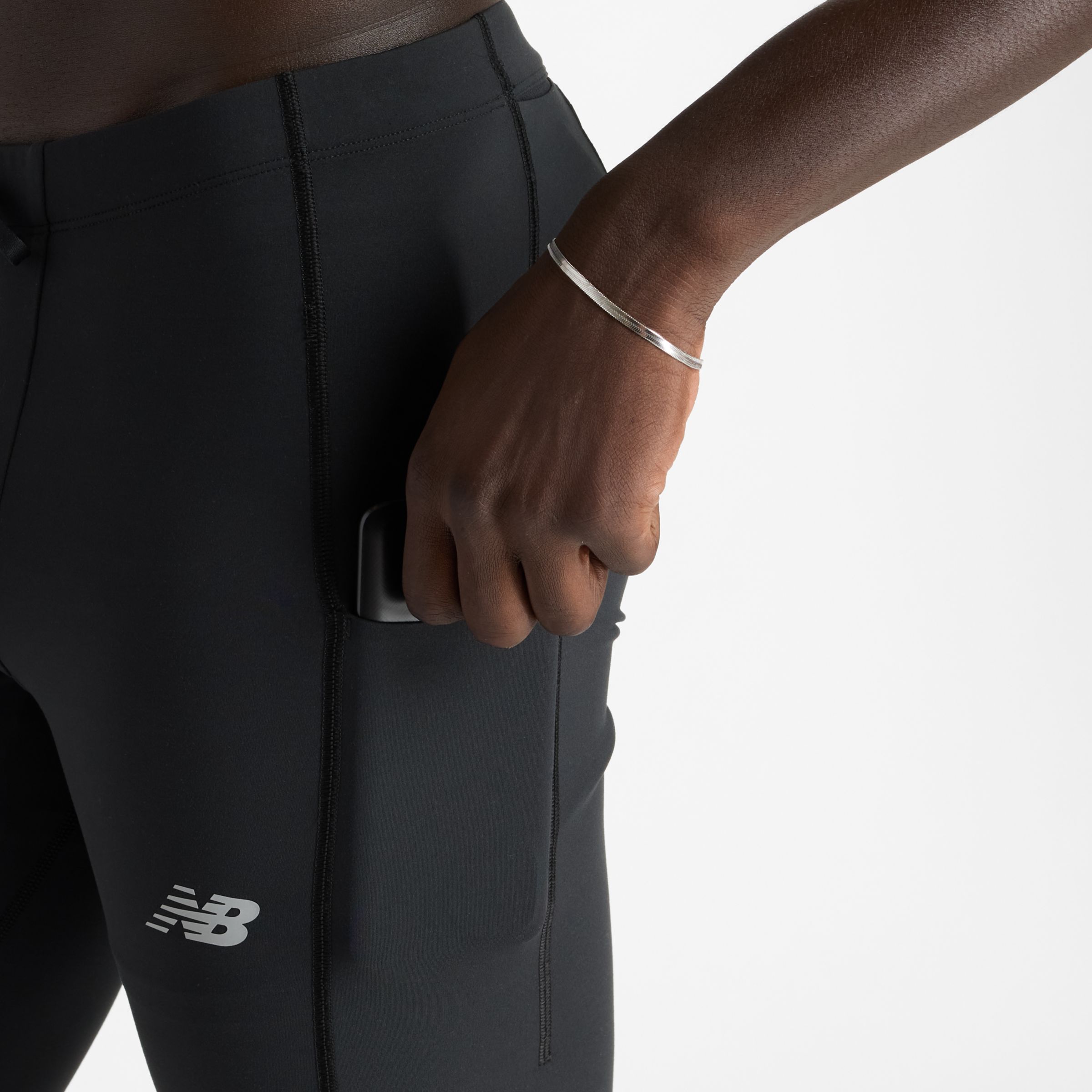 New Balance NYC Marathon NB Sleek Pocket Tight, MP43273MBK