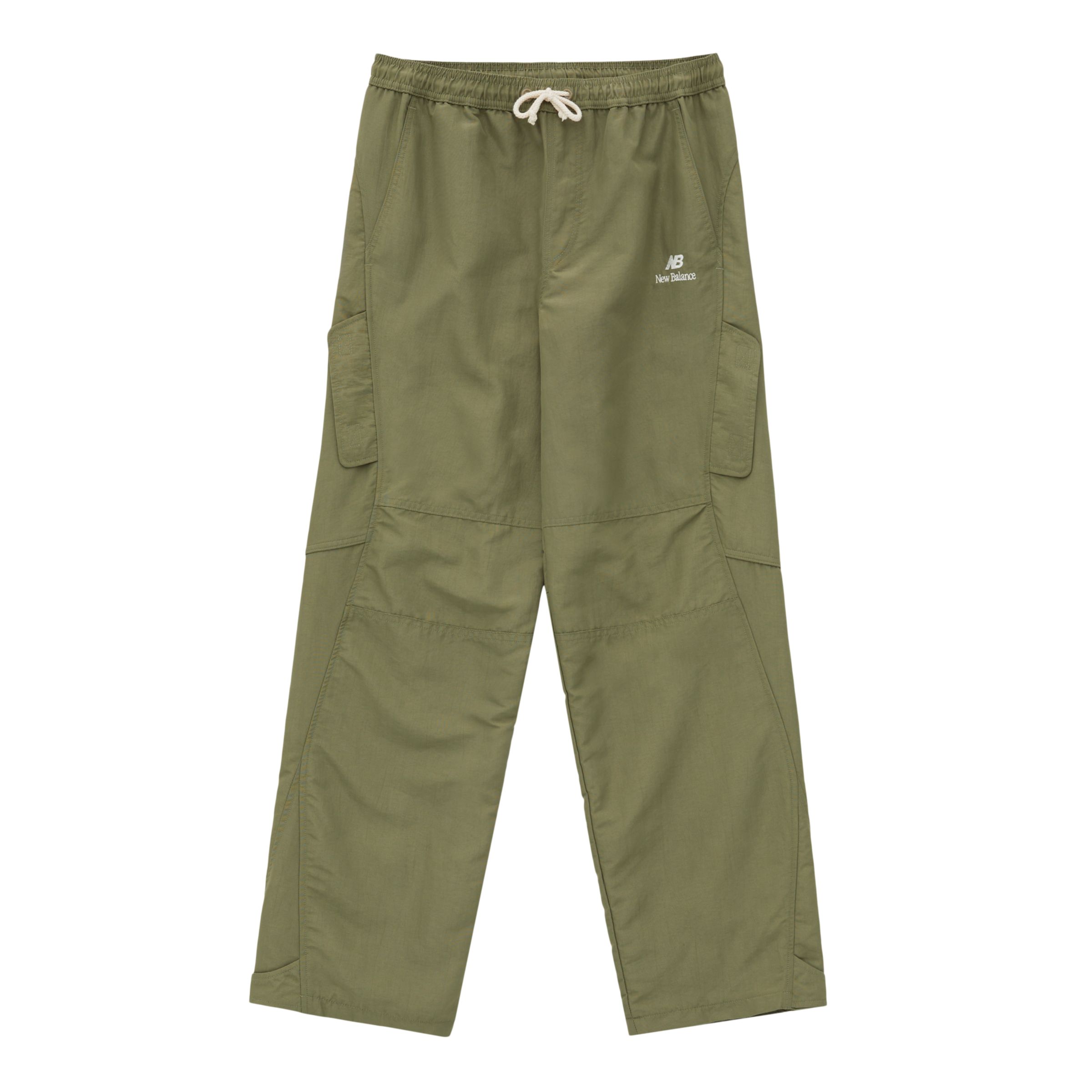 New Balance Homme Made in USA Tech Pant en Vert, Polytissé, Taille L