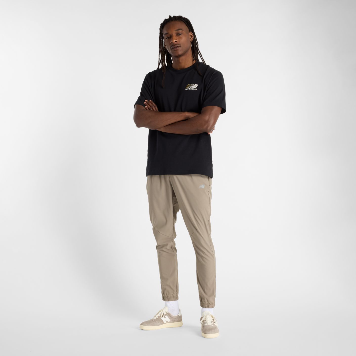 Мужские брюки New Balance AC Jogger, цвет: Dockside — фото 2