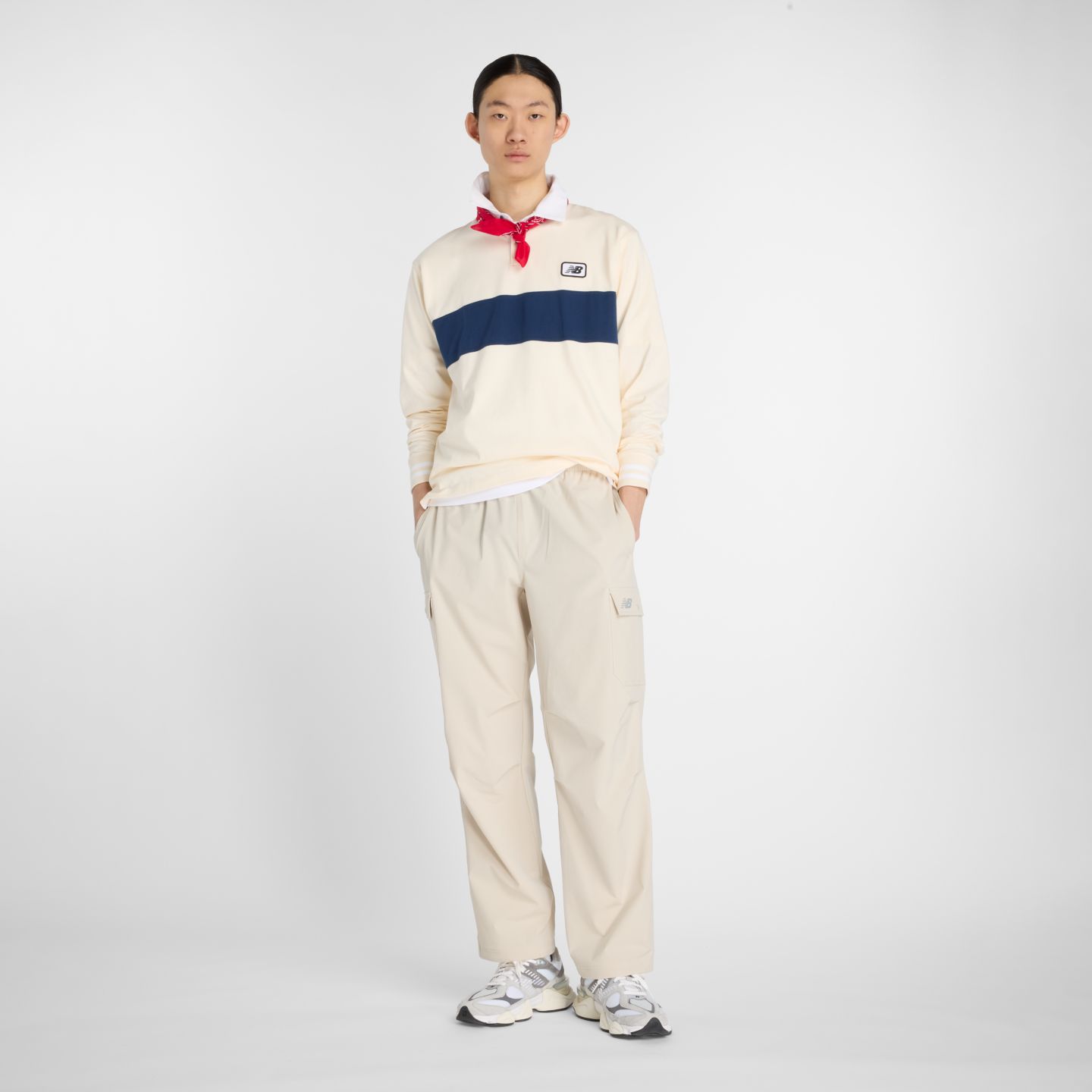 Мужские брюки New Balance Ripstop Cargo Pant, цвет: Timberwolf — фото 2
