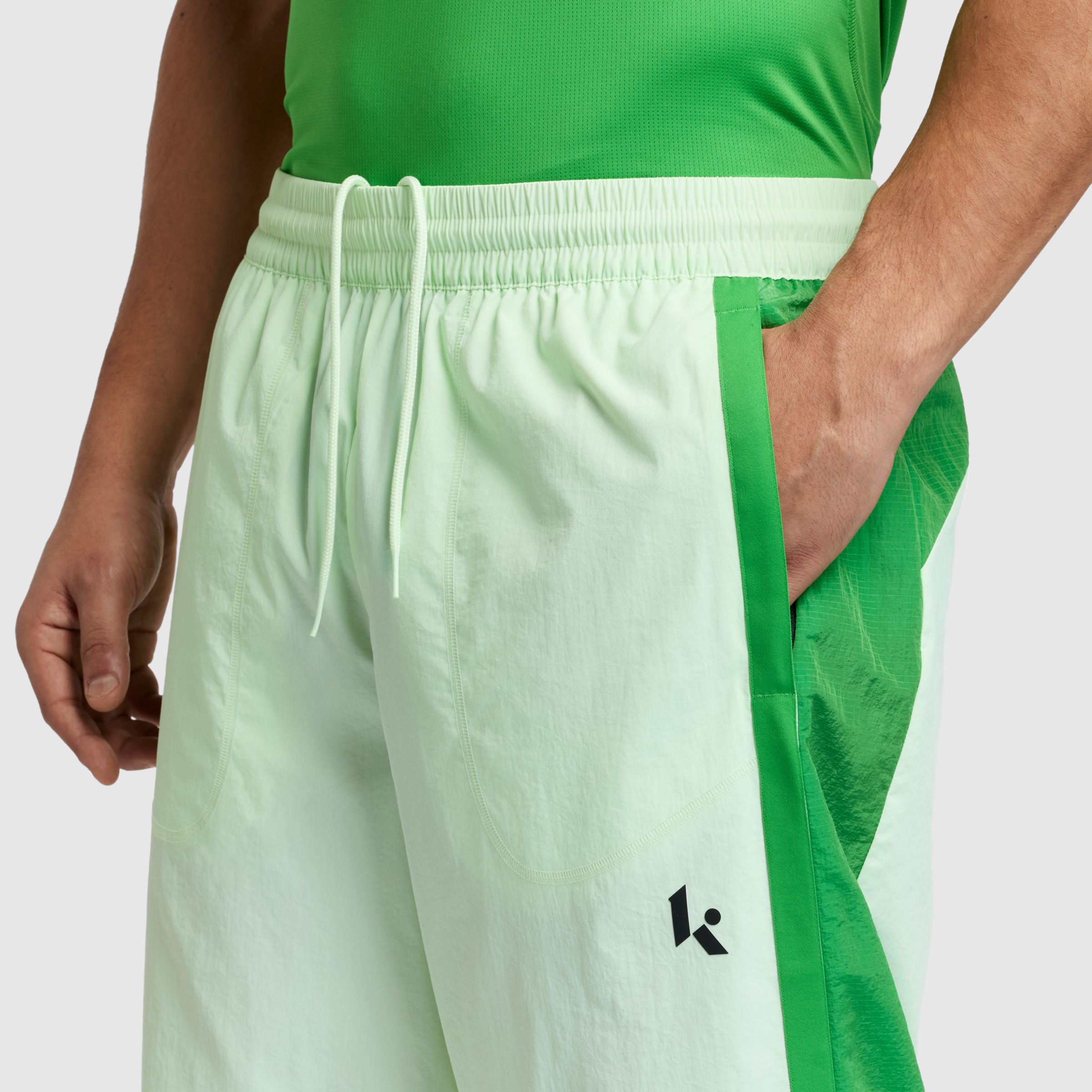 Klutch Men's Crinkle Woven Pant