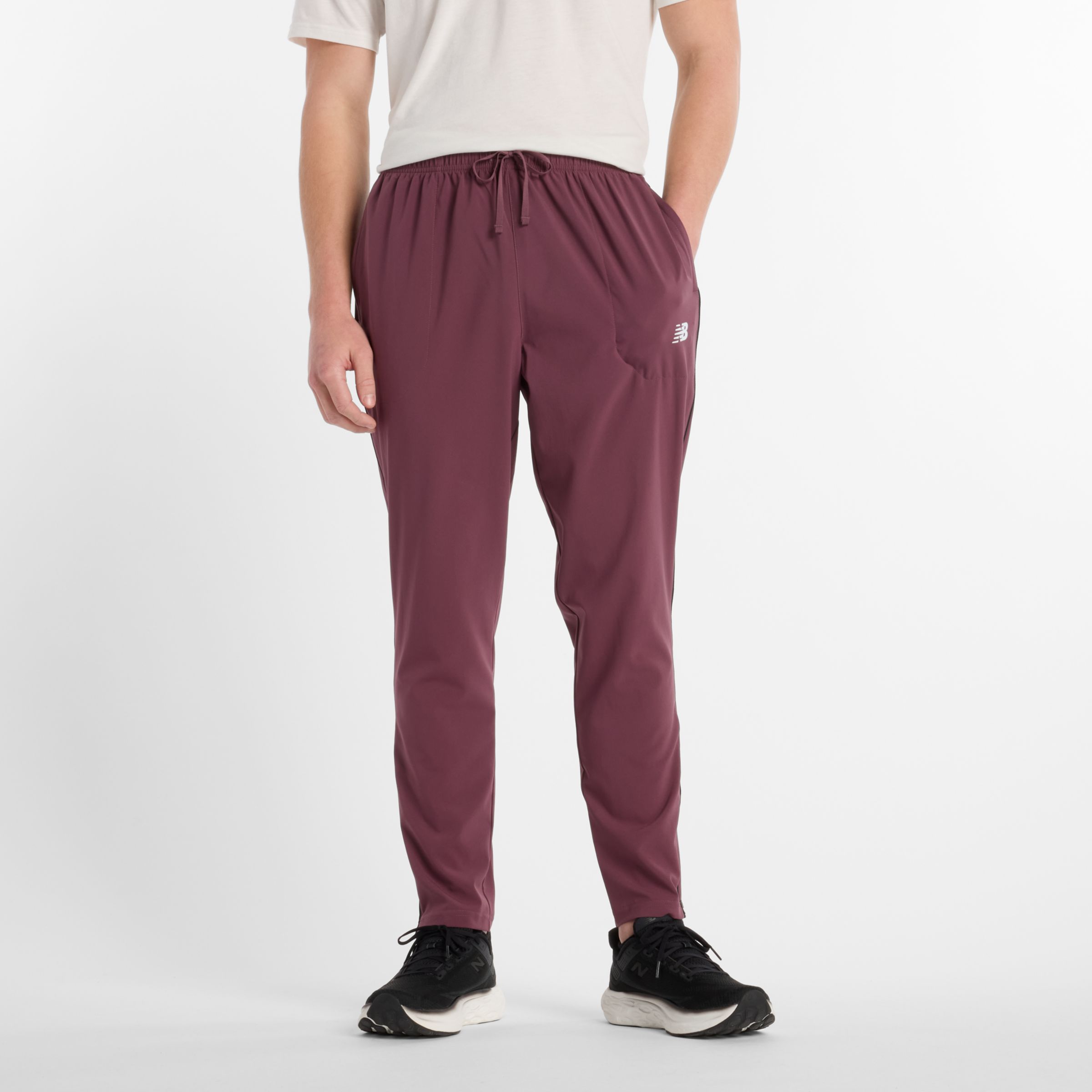 

New Balance Men's Sport Woven Pant Purple - Purple