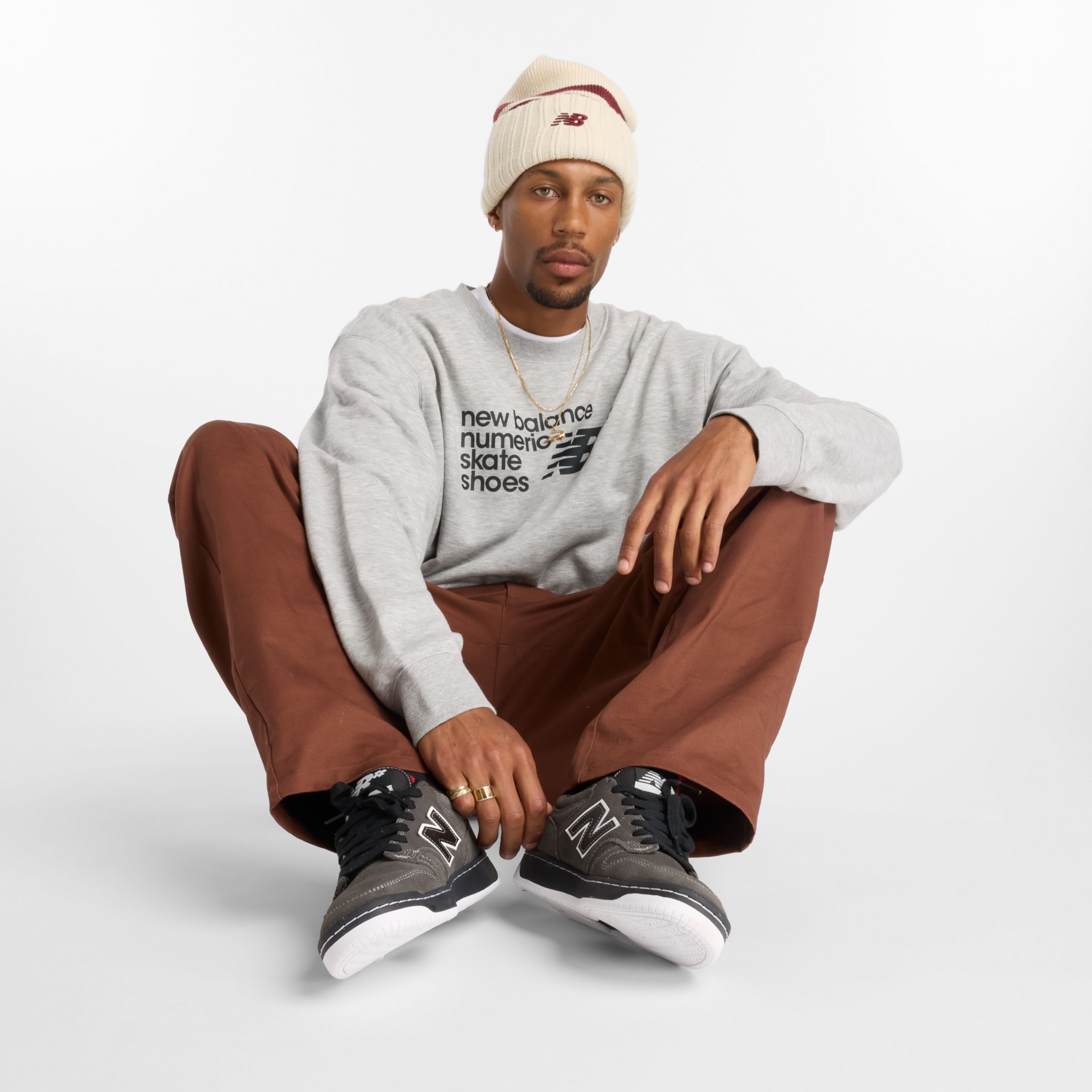 New Balance Men's Numeric Standard Pant 32" In Brown
