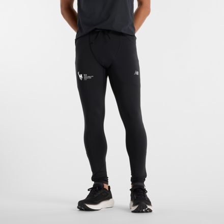 NYC Marathon NB Sleek Tight, BLACK, MP53237MBK