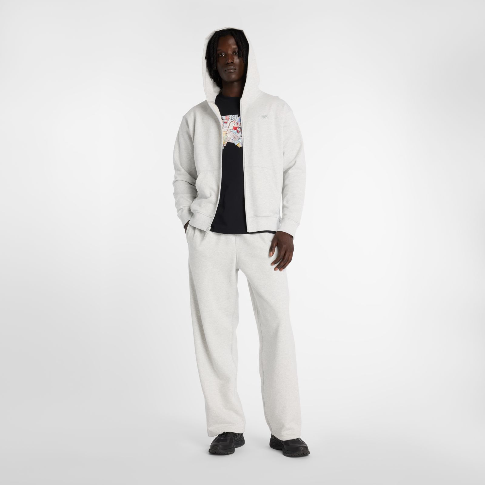 Мужские брюки New Balance Athletics French Terry Pant — фото 2