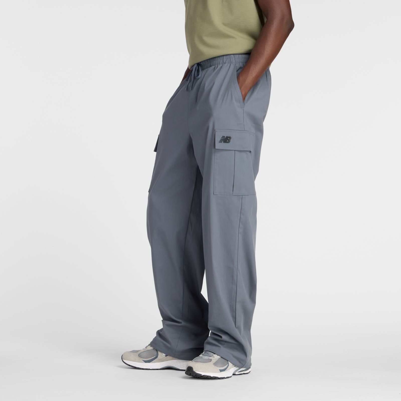 Мужские брюки New Balance Cotton Twill Cargo Pant — фото 3