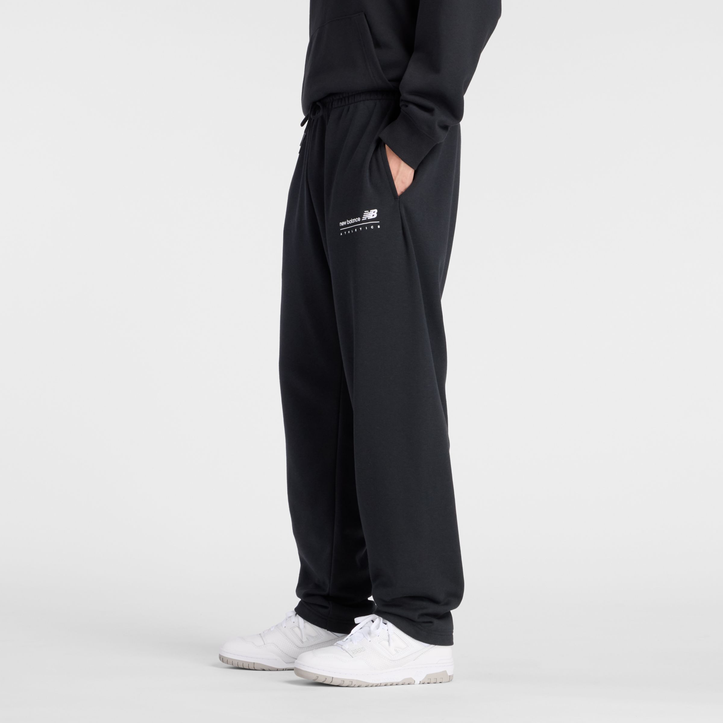 Linear Graphic French Terry Pant