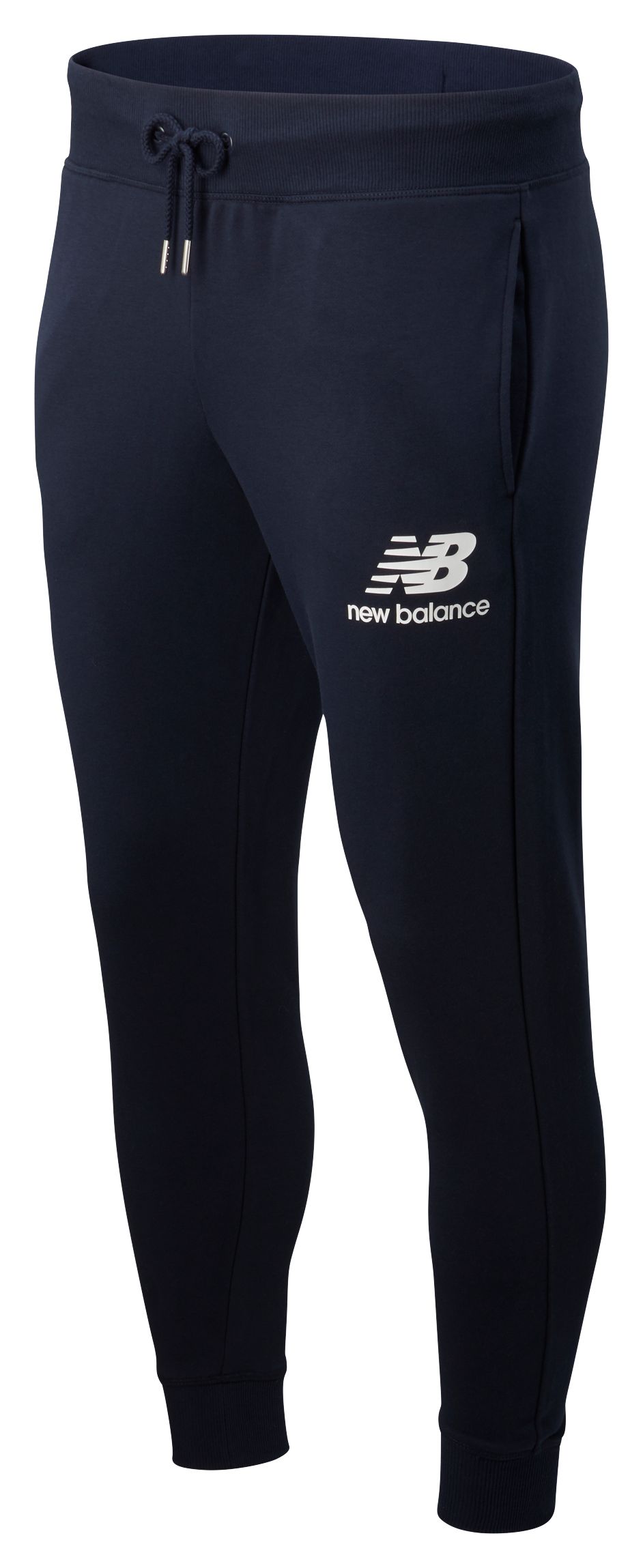 new balance essentials stacked logo sweatpant