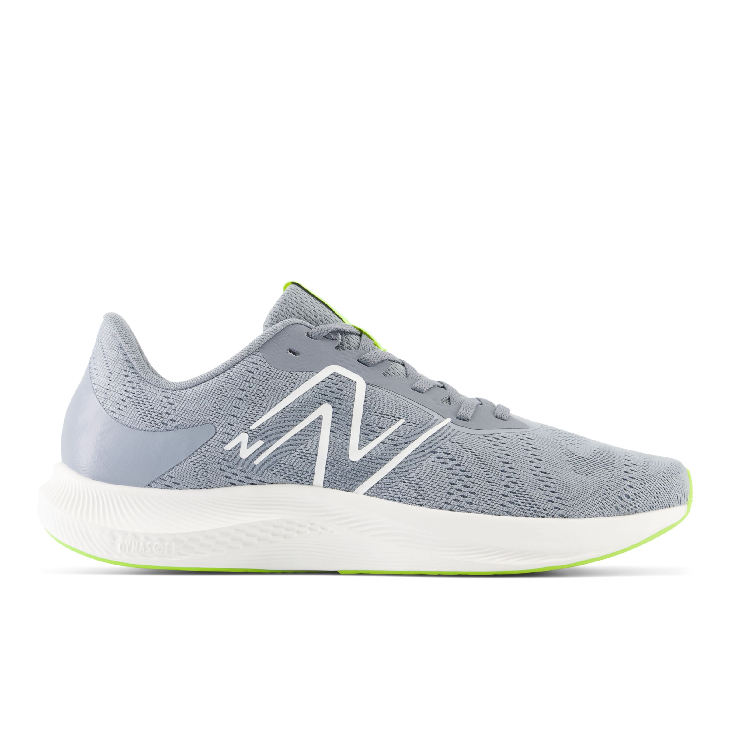 

New Balance Men's DynaSoft Pro Run v2 Grey/Green/White - Grey/Green/White