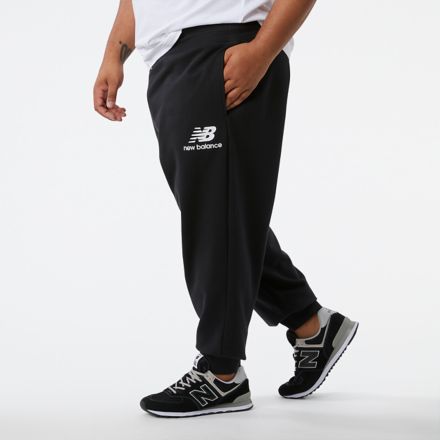 New - Sweatpant Stacked Essentials NB Balance Men\'s Apparel Logo