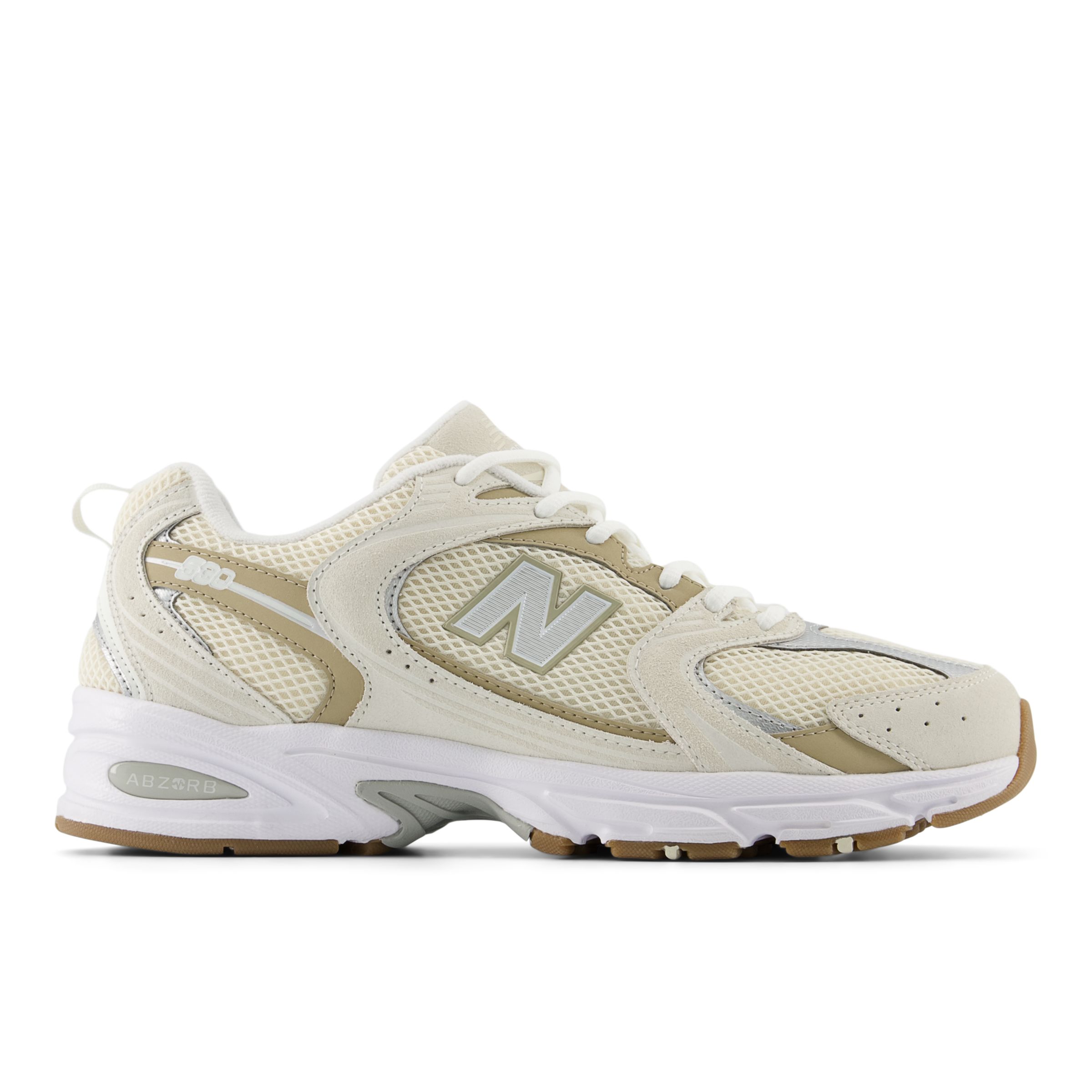 

New Balance Unisex 530 Beige/White - Beige/White