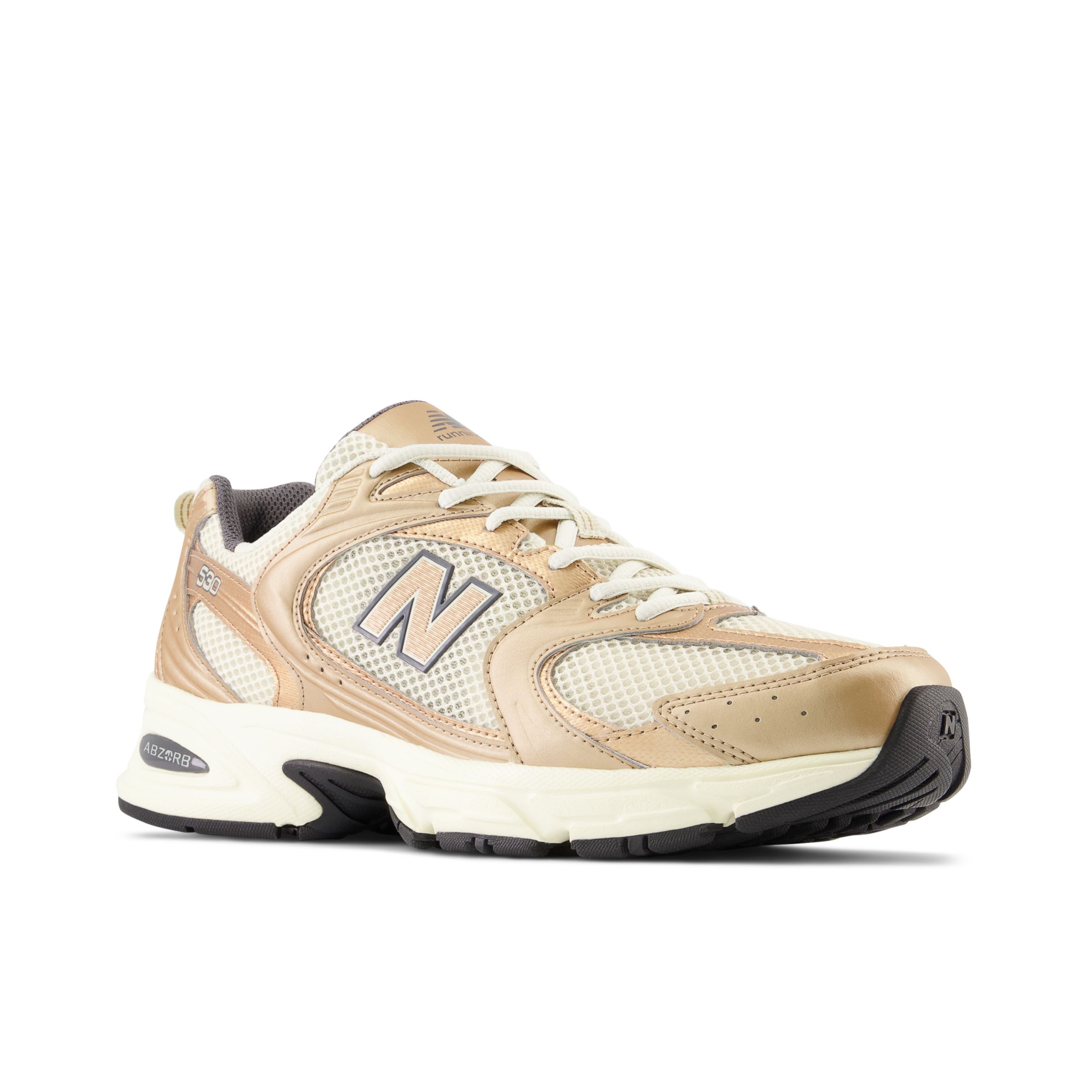New Balance 530 Turtledove with Gold Metallic and Magnet | Image 6