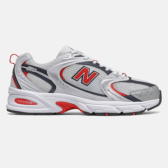 NB 530, MR530UIX, Nb White with Velocity Red